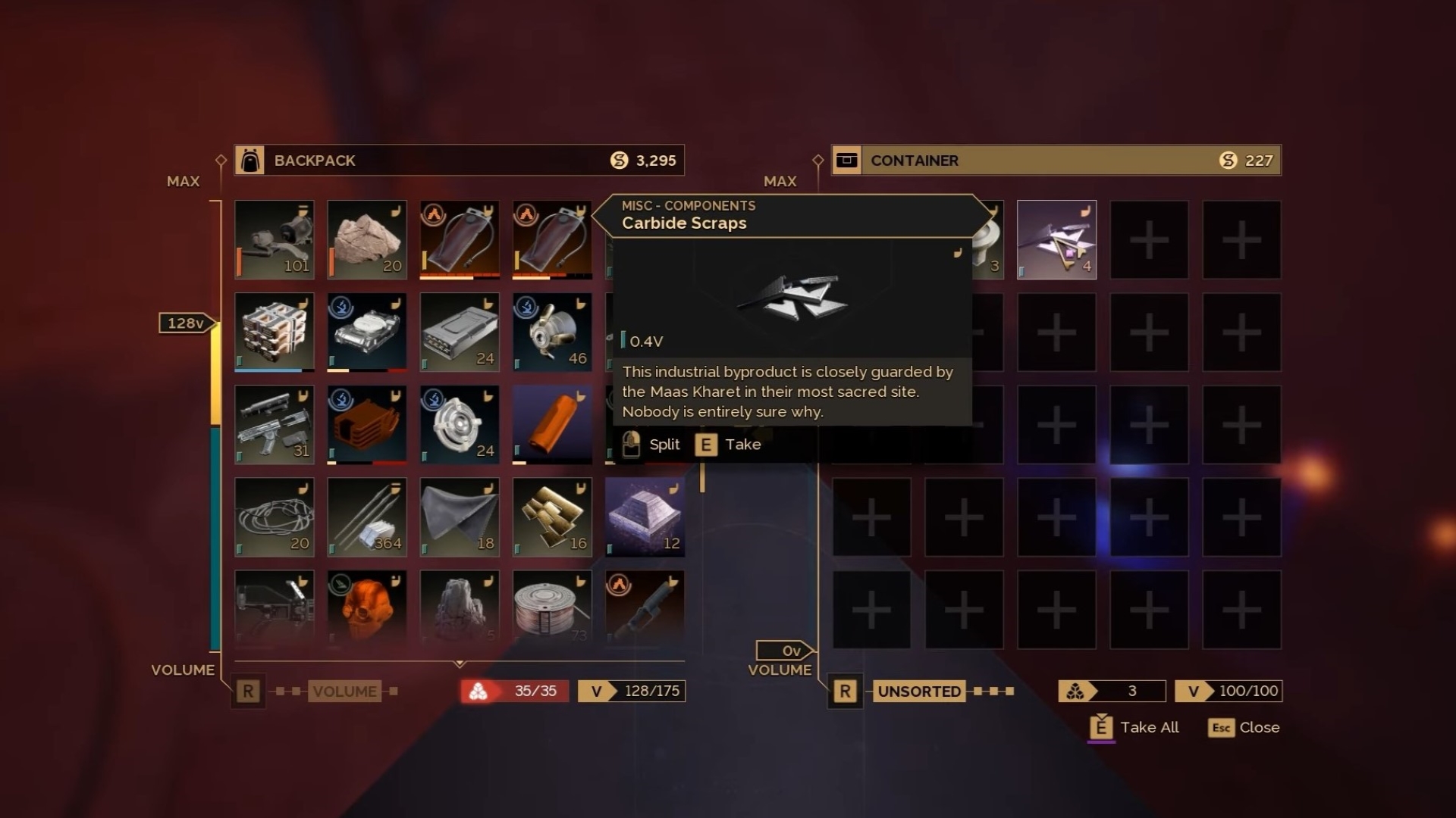 Carbide scraps in Dune Awakening (Source: Funcom | @HeRo2u2/YouTube)