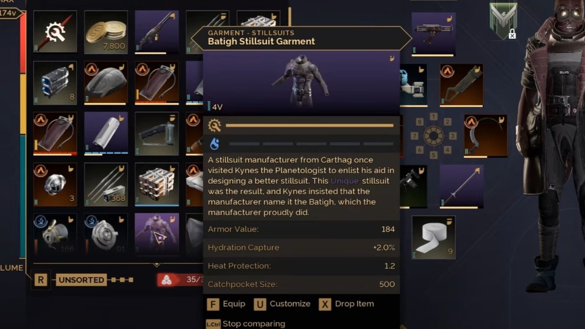 Batigh Stillsuit (Source: Funcom | @Gosunoob/YouTube)
