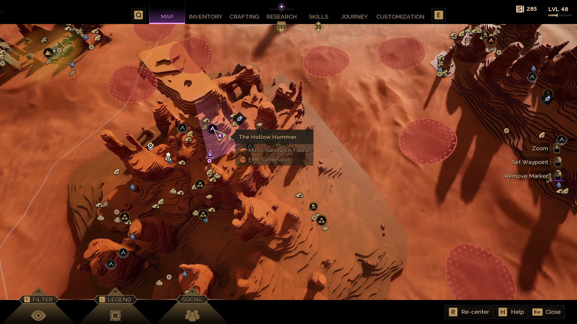 Dune Awakening map