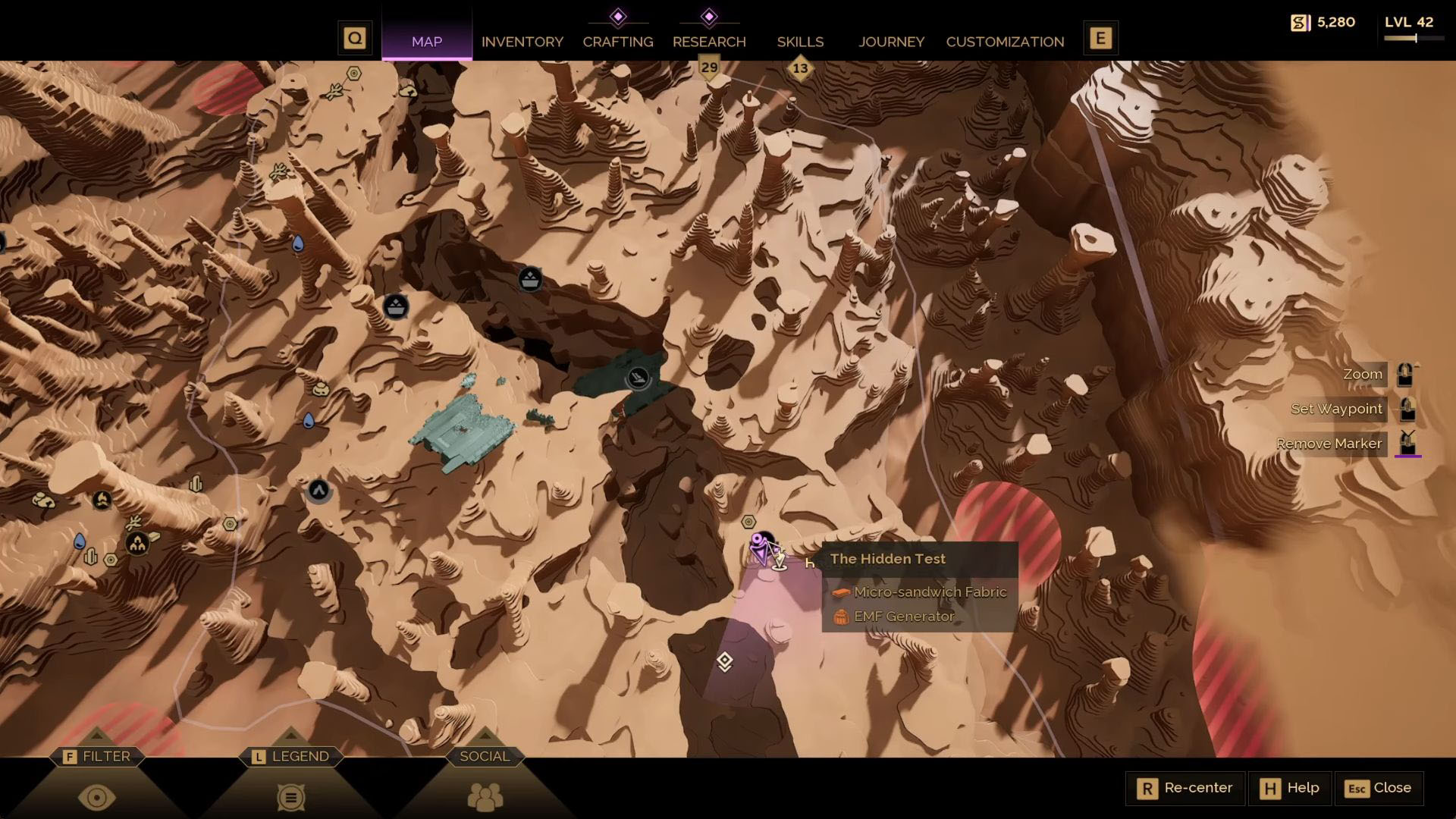 Dune Awakening map