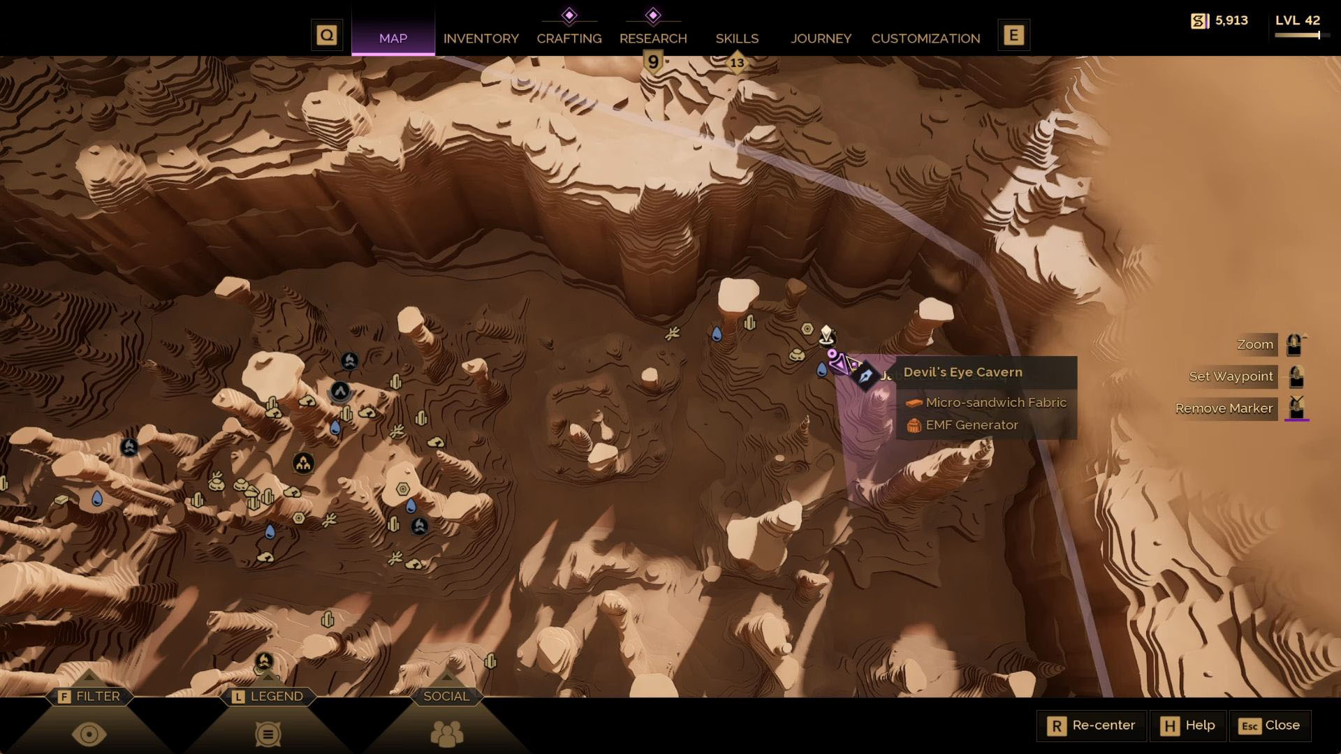 The Sixth Trial of Aql location in Dune Awakening (Image via Funcom)