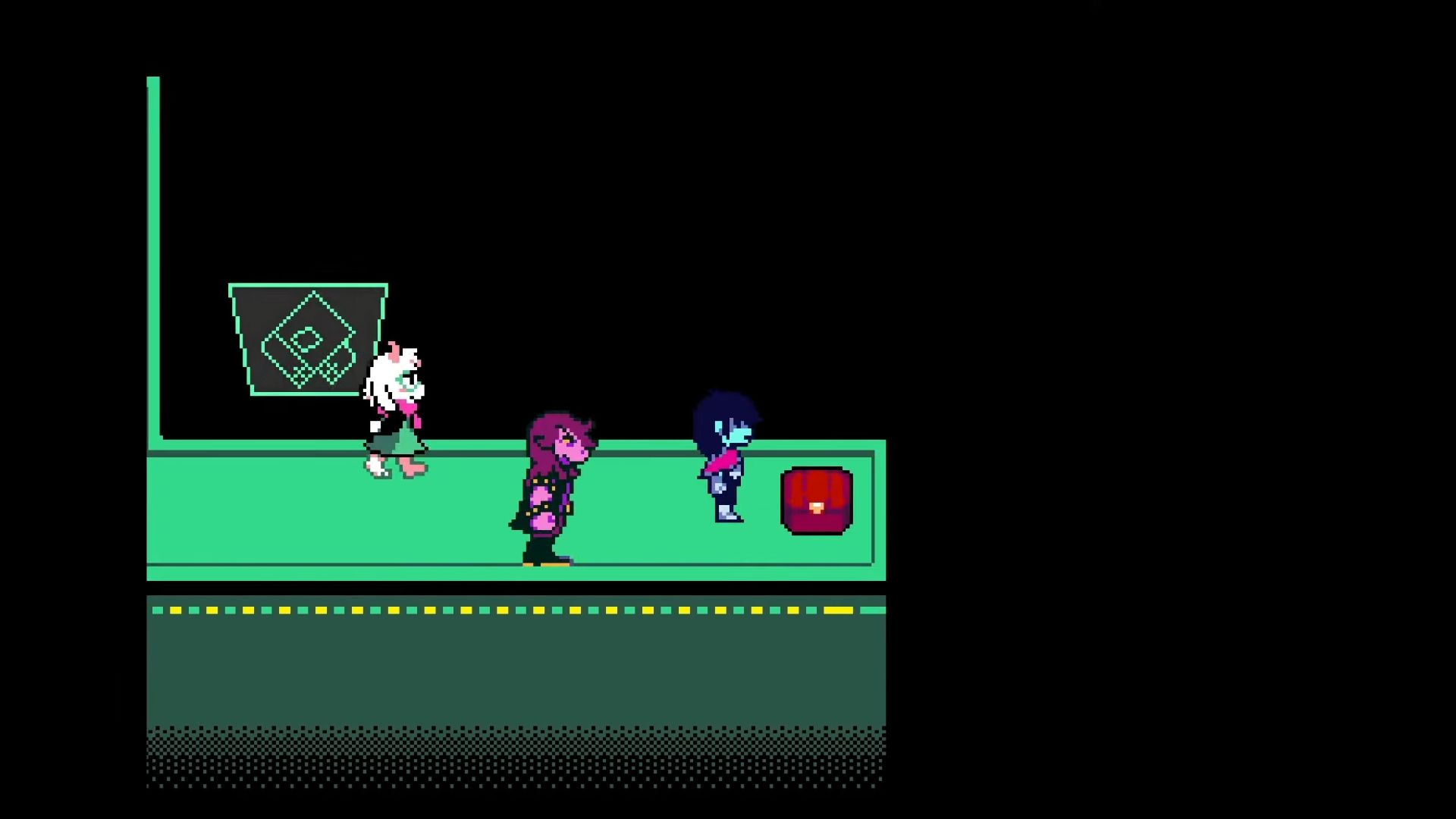 First Blue checkmark deltarune