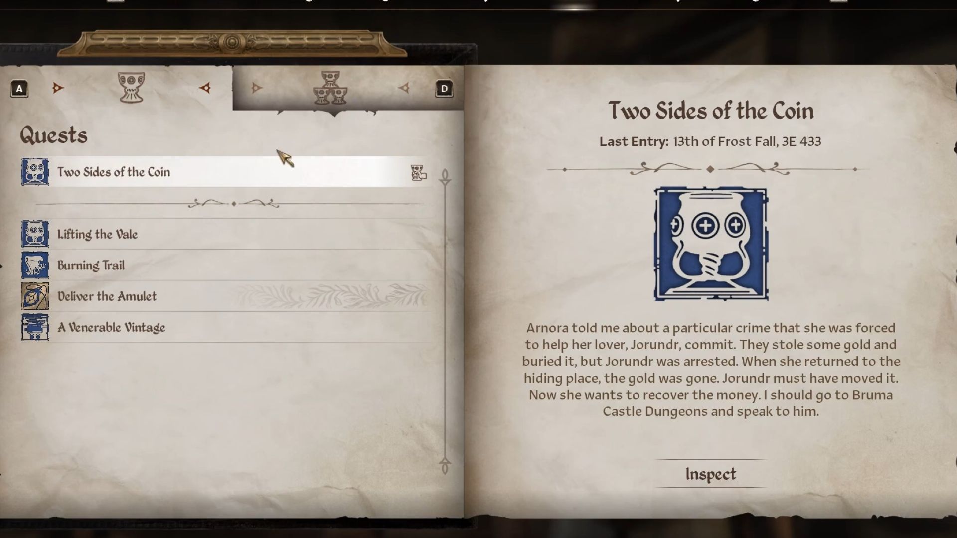 Visit Arnora's house to know more about the quest