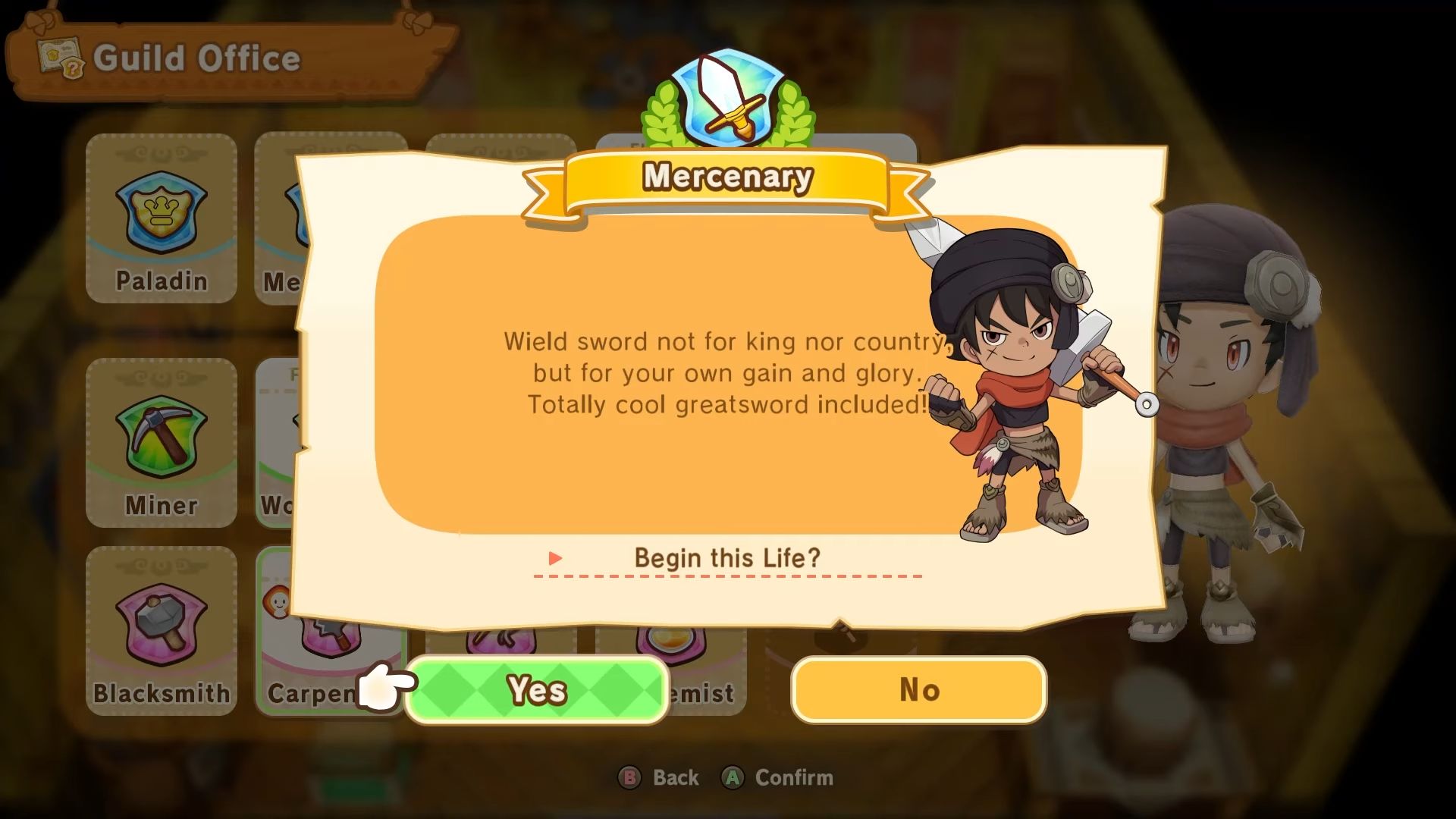 All Mercenary Life Challenges in Fantasy Life i: The Girl Who Steals Time