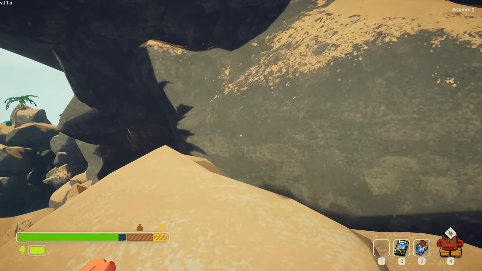 Image of the Shore Biome in PEAK