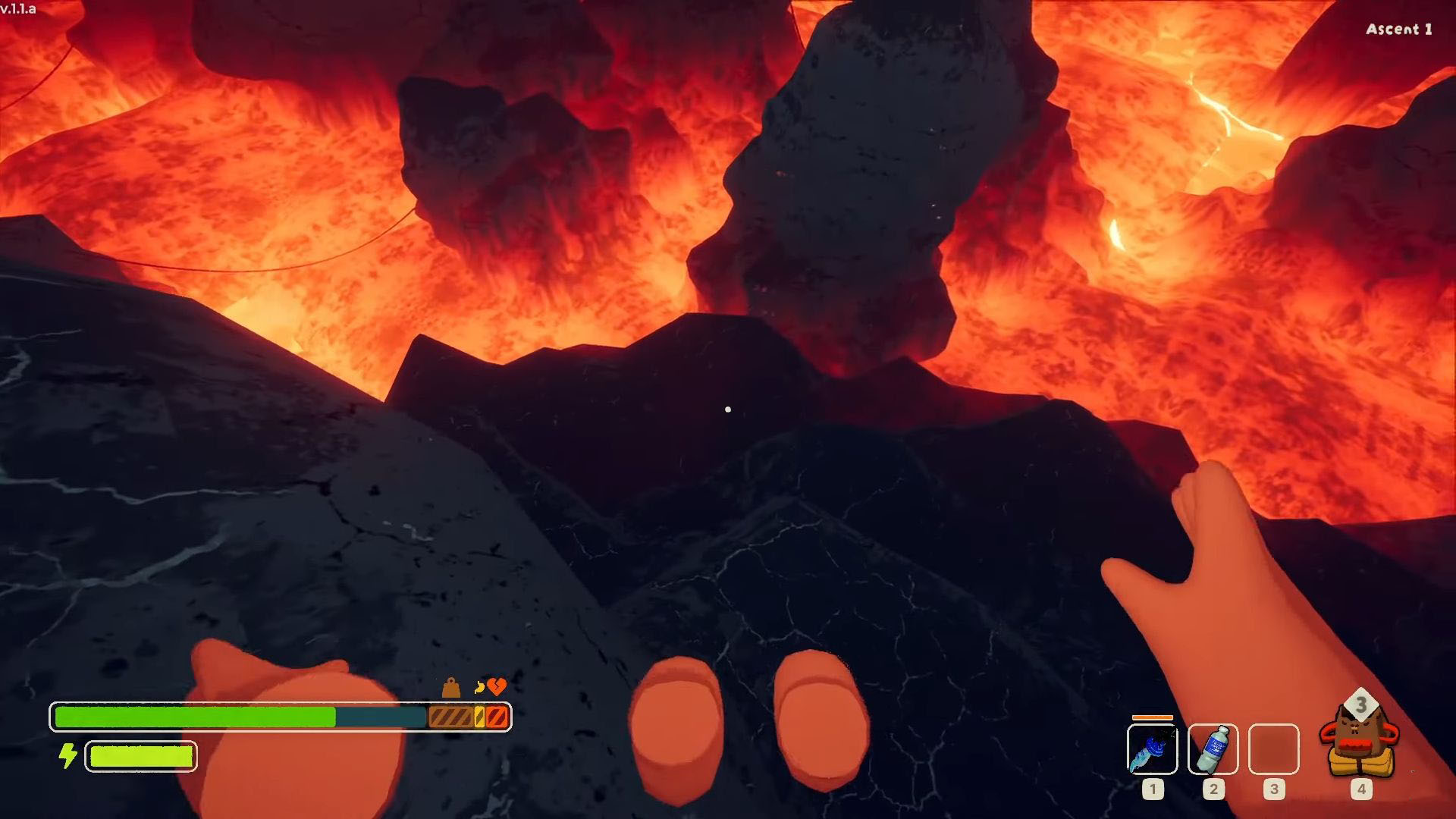 The Caldera Biome in PEAK