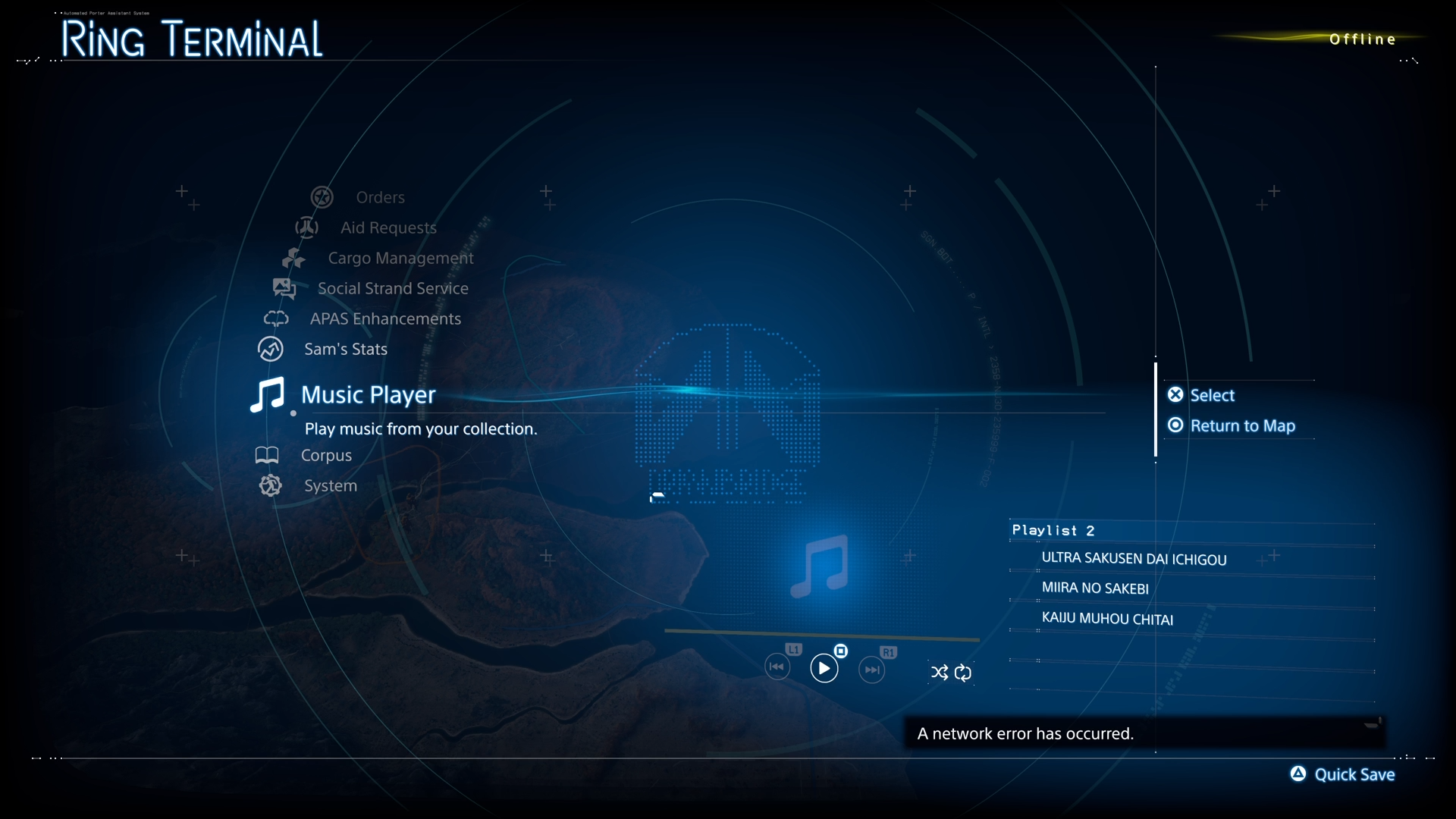 Death Stranding 2 has a Music Player [Source: Kojima Productions/Deltias Gaming]