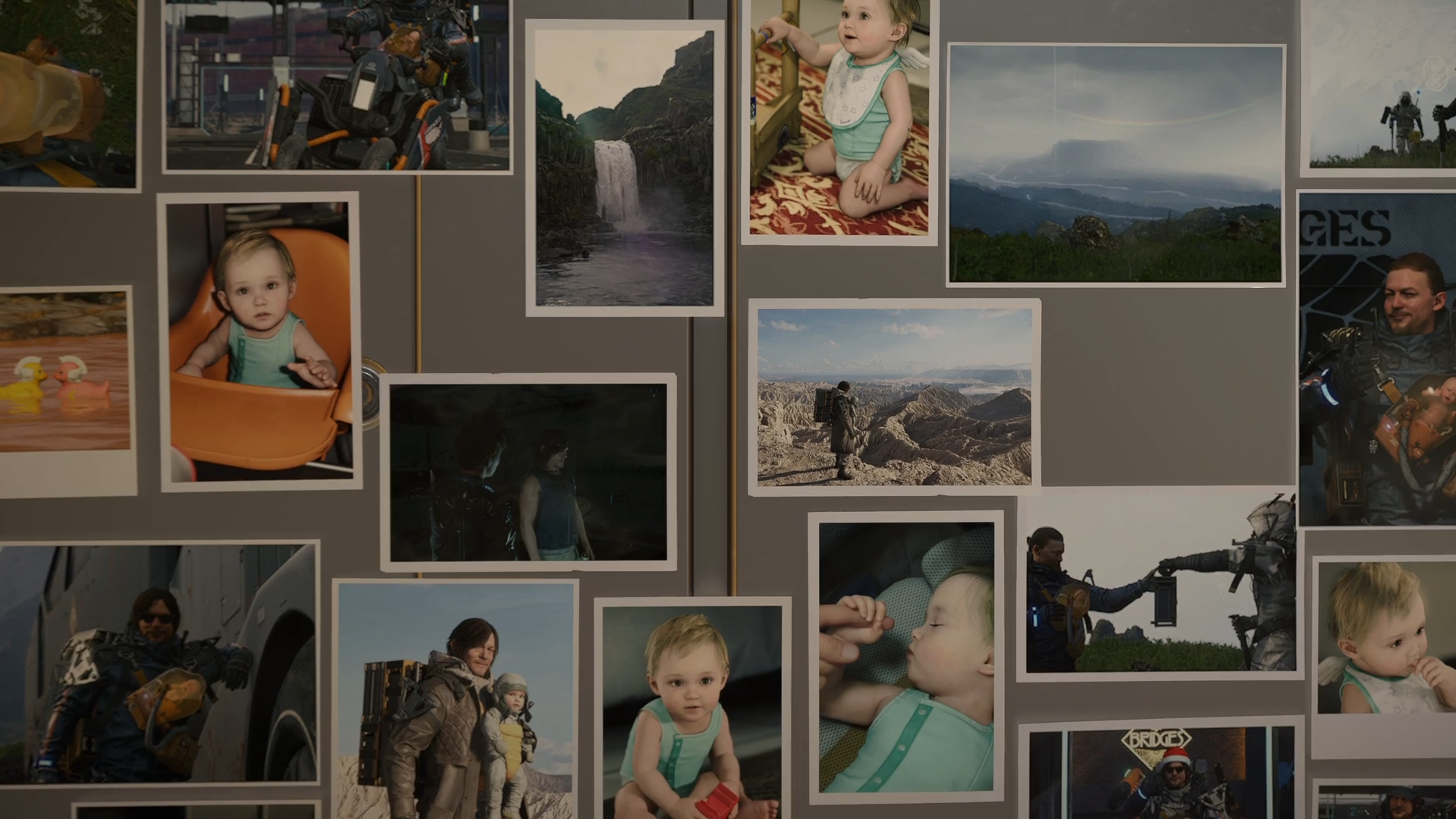 Second time it zooms into a different picture (Source: Kojima Productions | Deltia's Gaming)