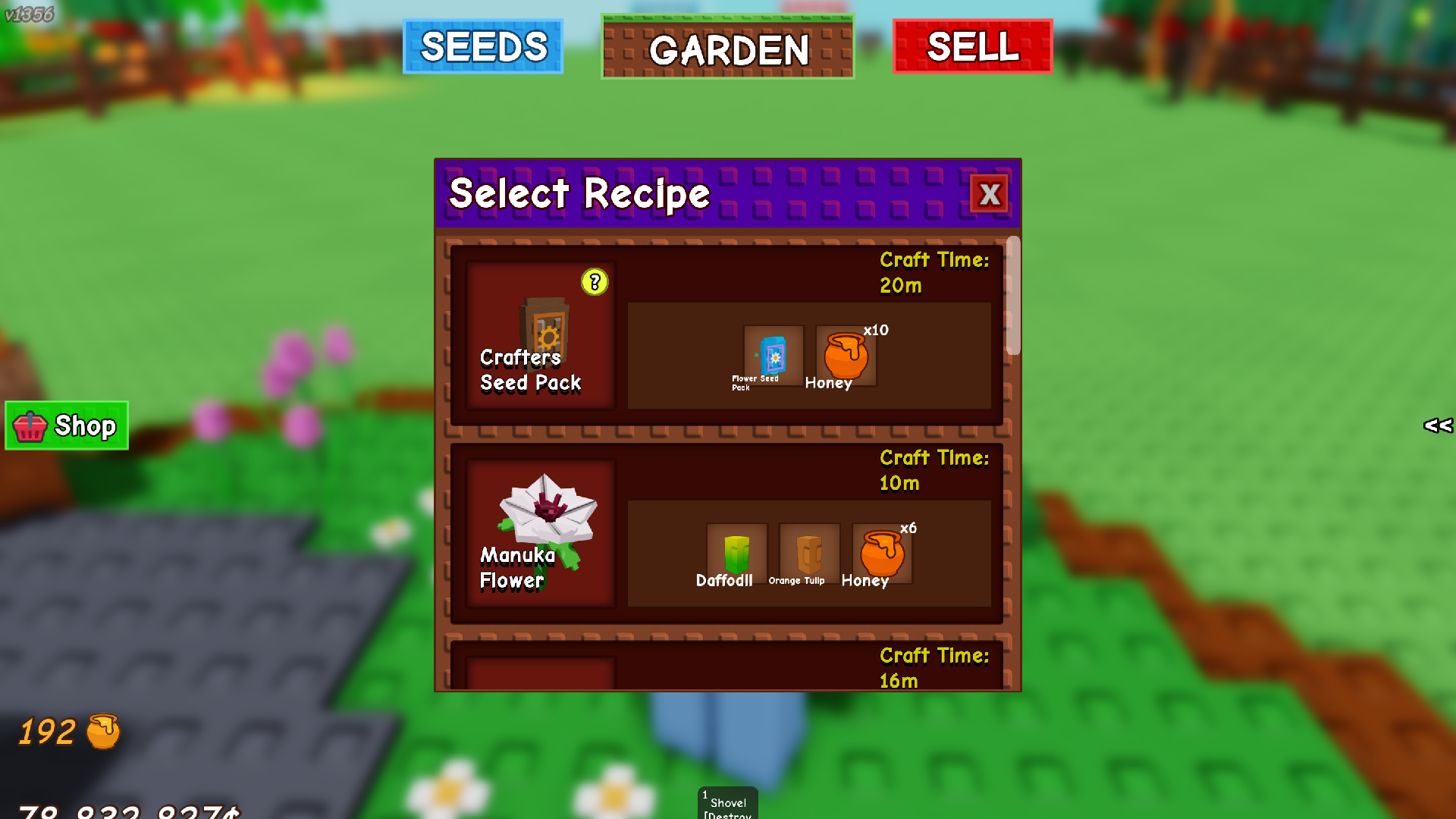 Seed Crafting Station (Image via Roblox)