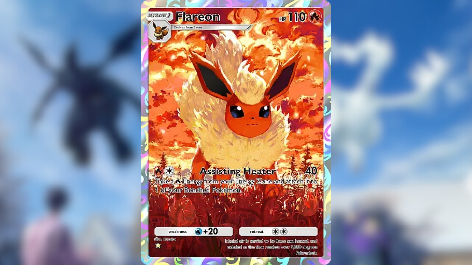Set the world ablaze with Flareon (Image via The Pokemon Company)