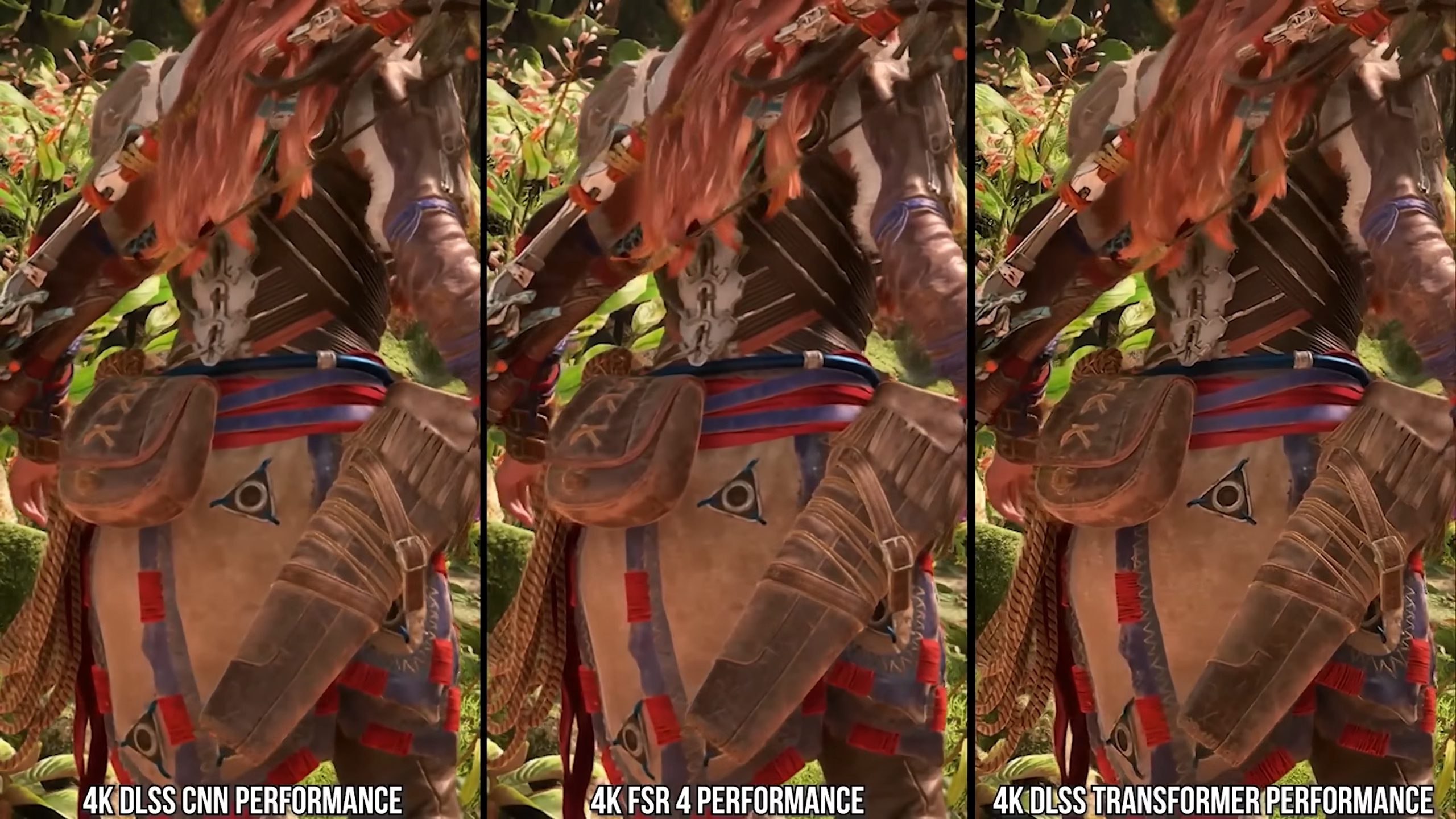 DLSS 3 vs FSR 4 vs DLSS 4