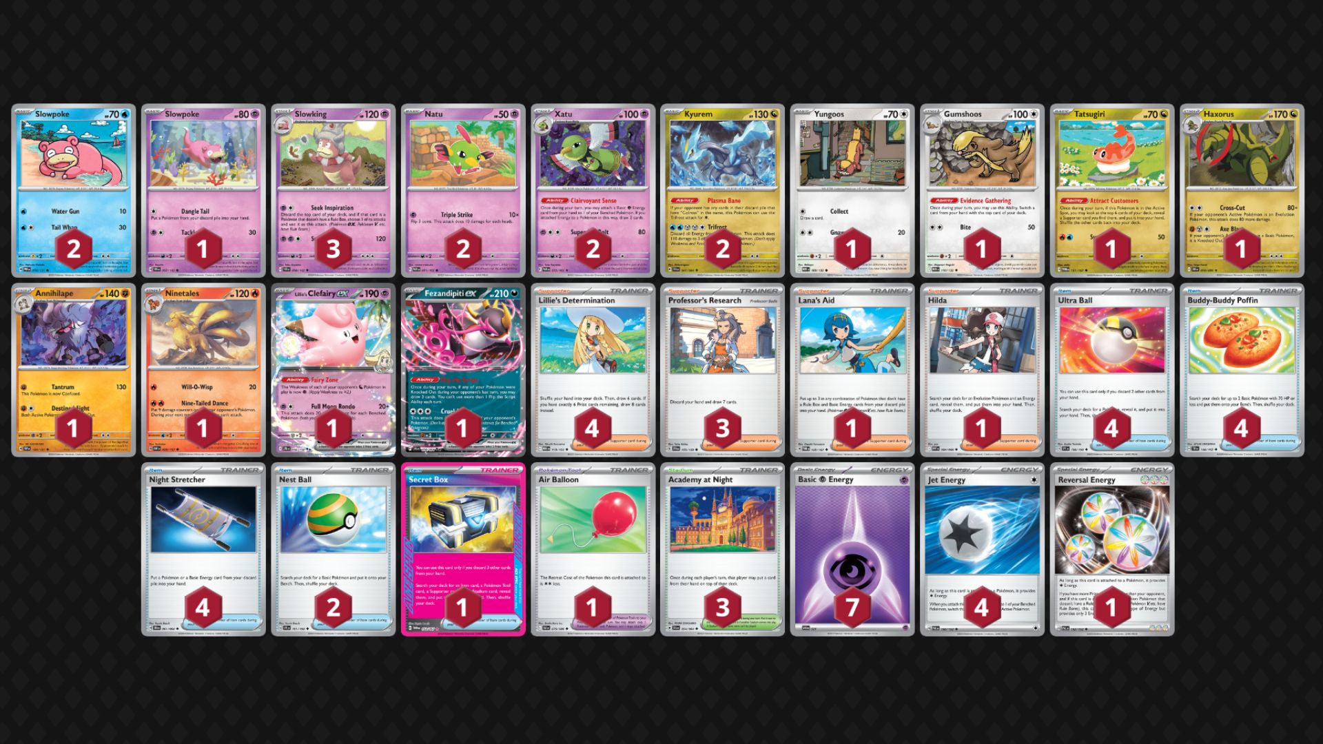 Slowking decklist (Image via TPC)