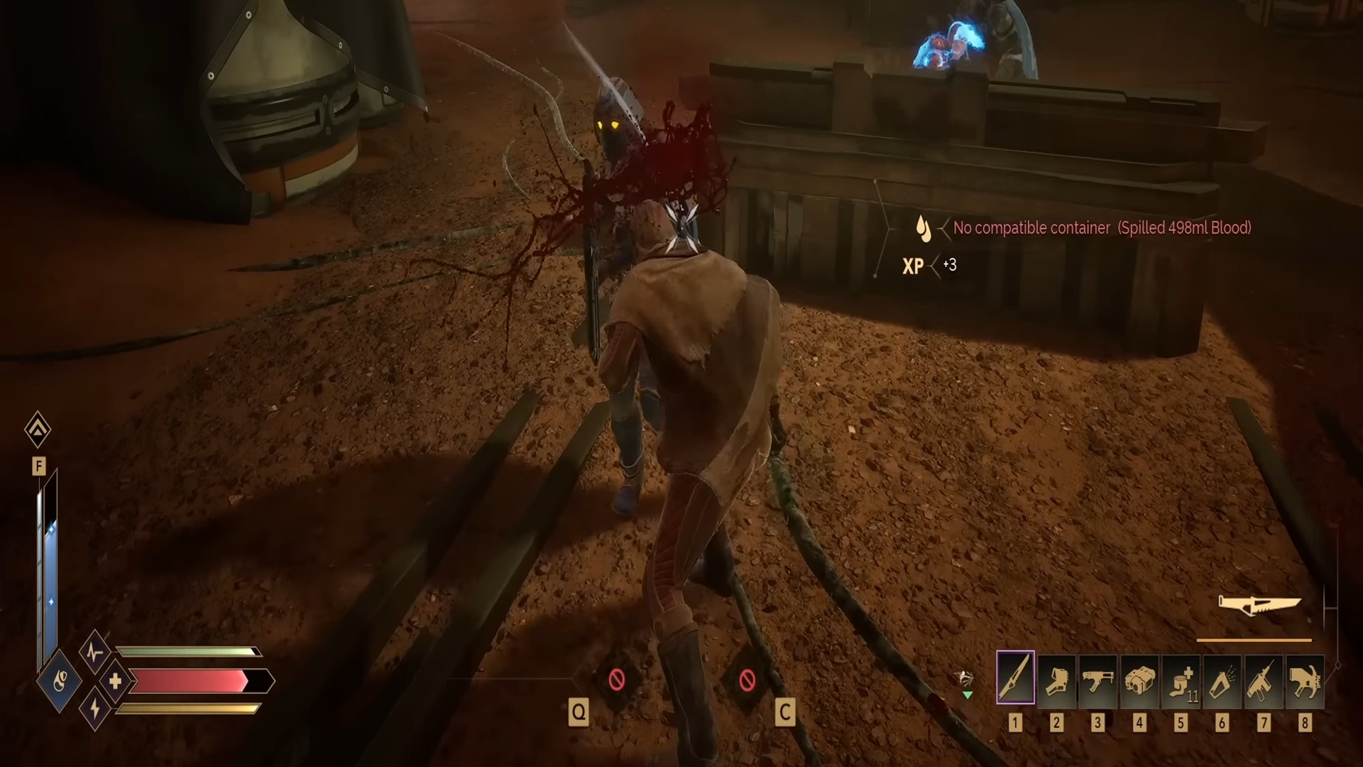 Swordmaster in action (Source: Funcom)