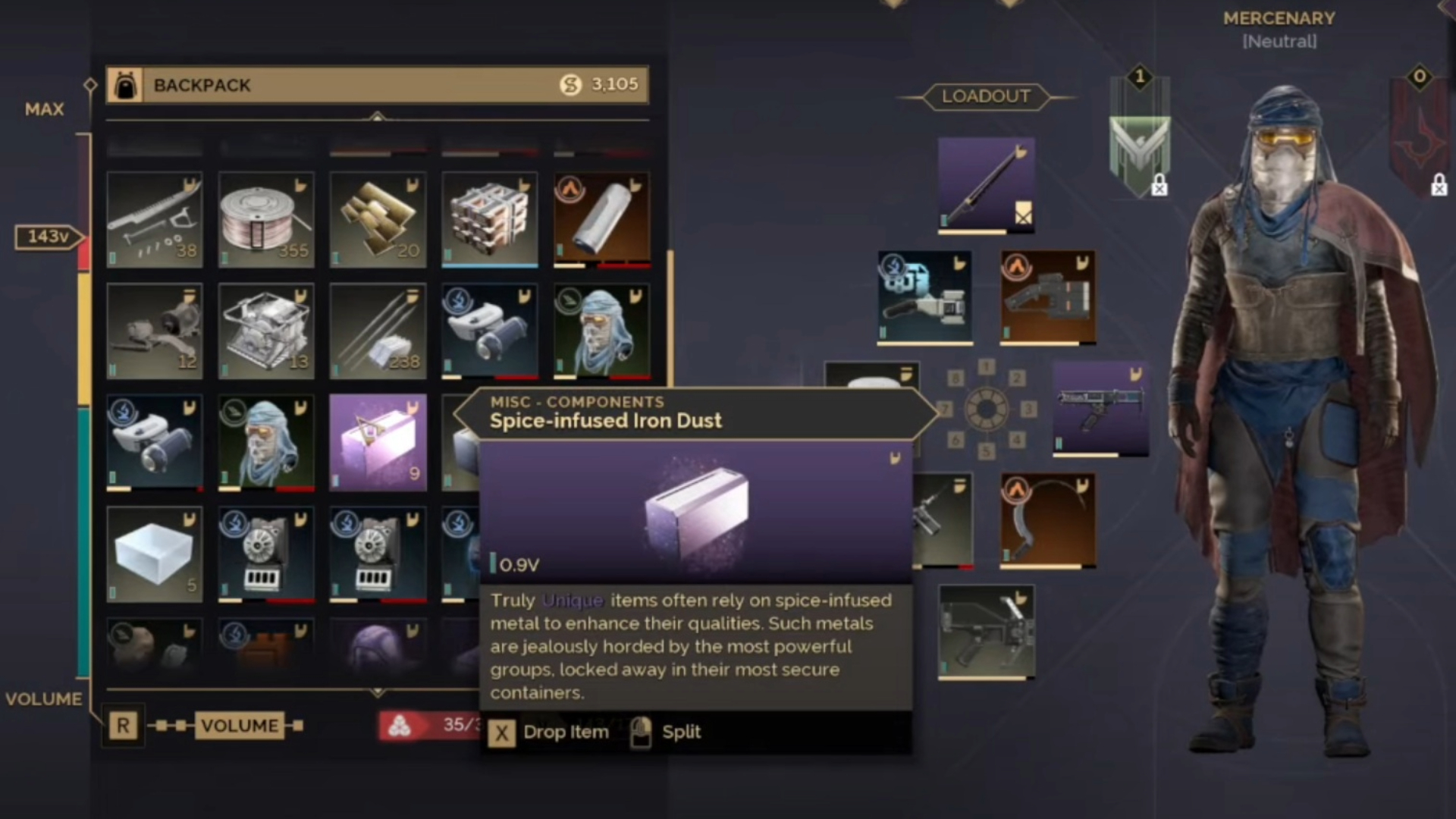 Spice-Infused Iron Dust