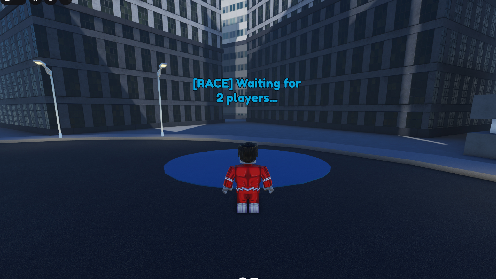 Starting a Race (Image via Roblox Corporation)