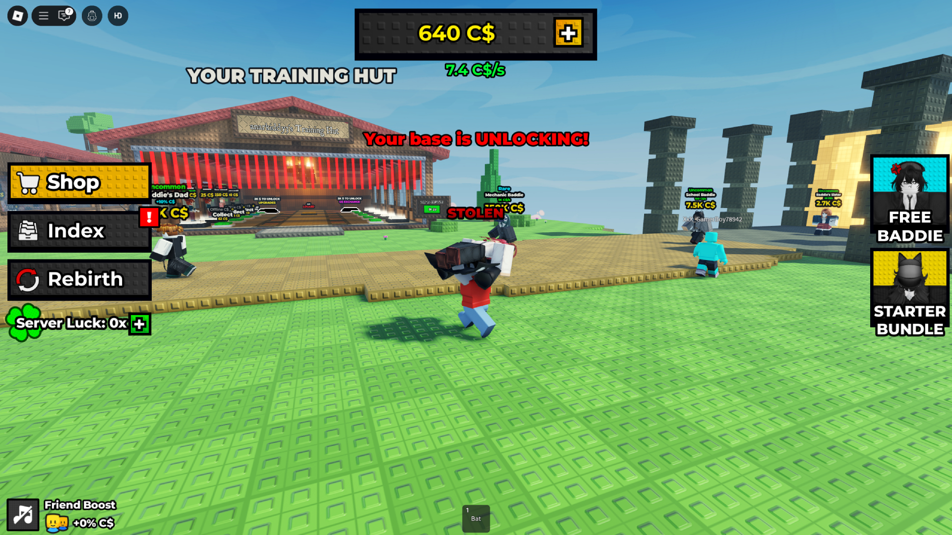 Stealing a Baddie (Image via Roblox Corporation)