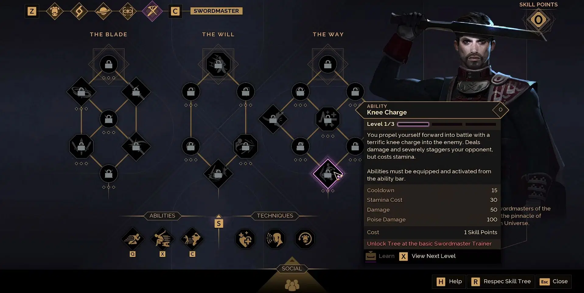 Dune Awakening Swordmaster Skill Tree - The Way