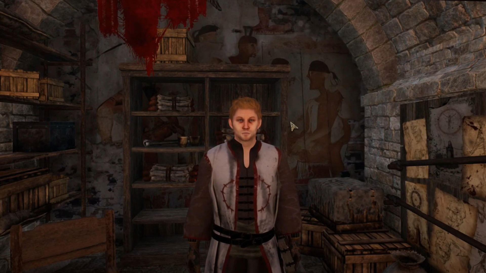 Talk to Cillian to begin the quest