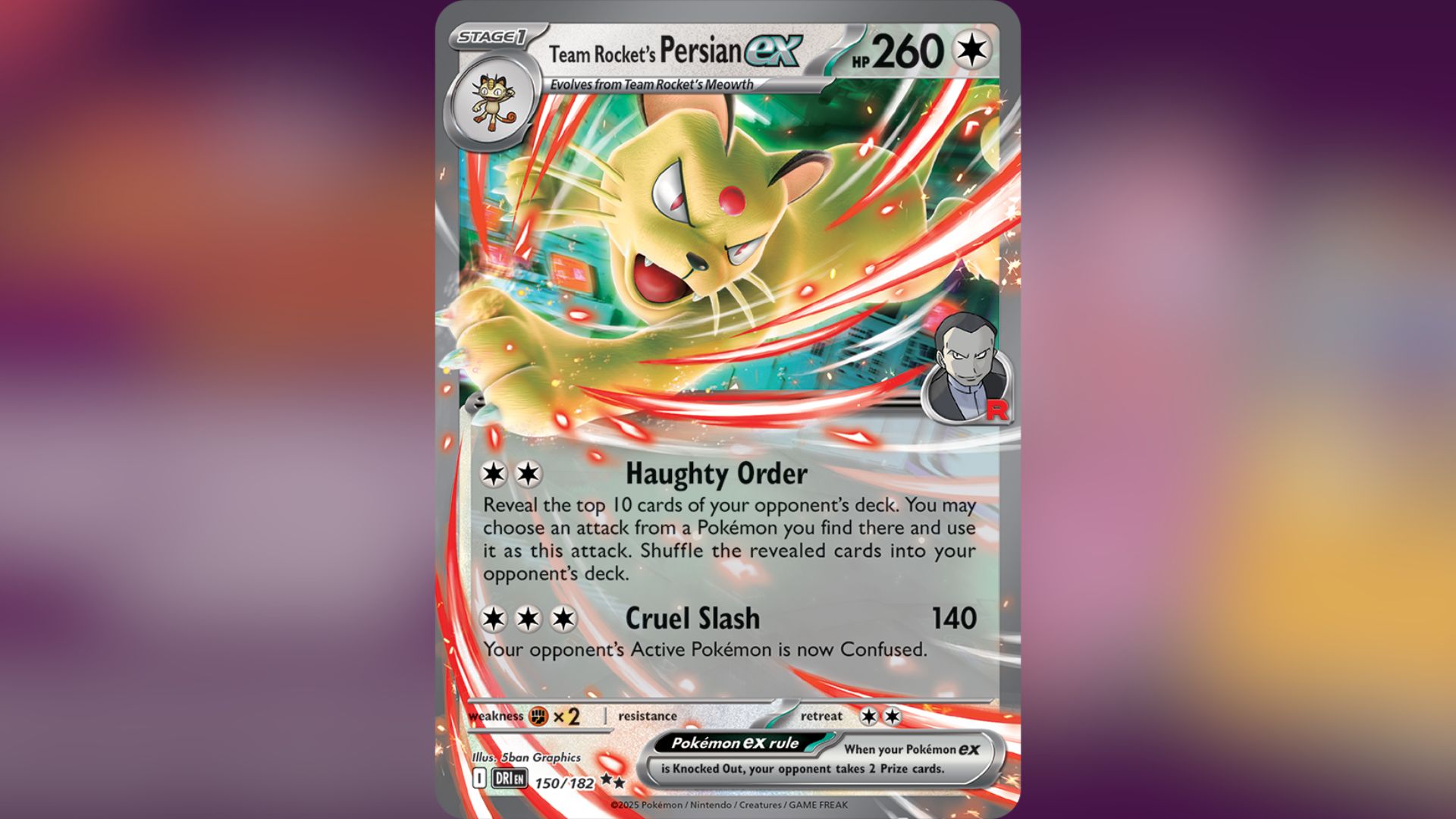 Pokemon TCG Destined Rivals: Best Team Rocket's Persian Ex Deck Guide (Destined Rivals)