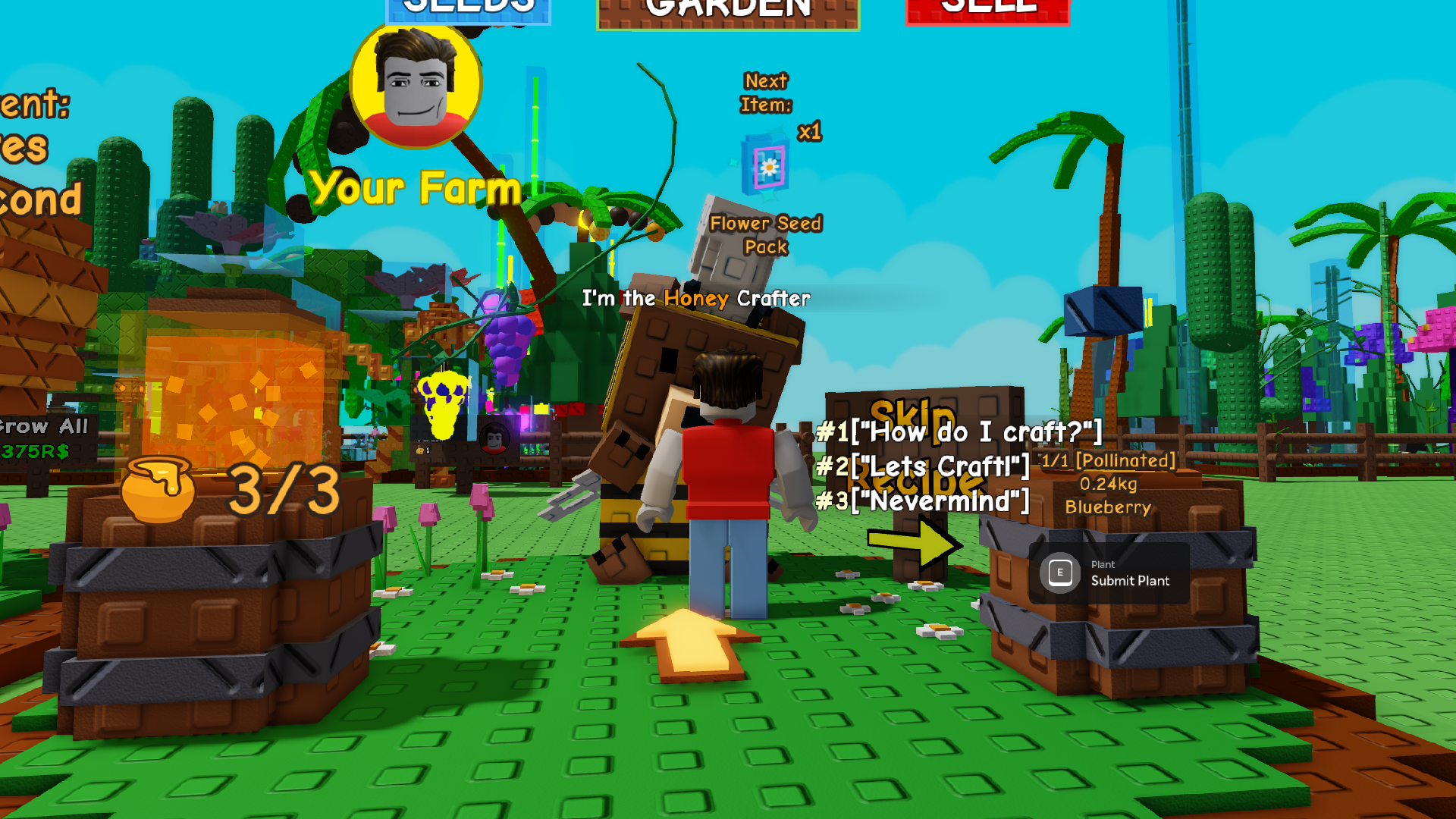 The Honey Crafter (Image via Roblox Corporation)