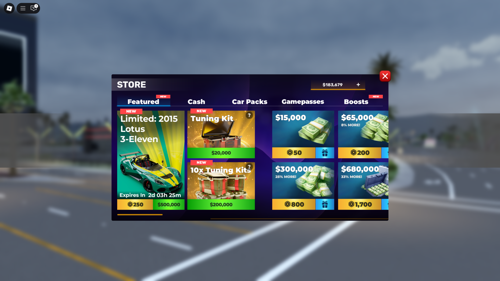 Shop Driving Empire