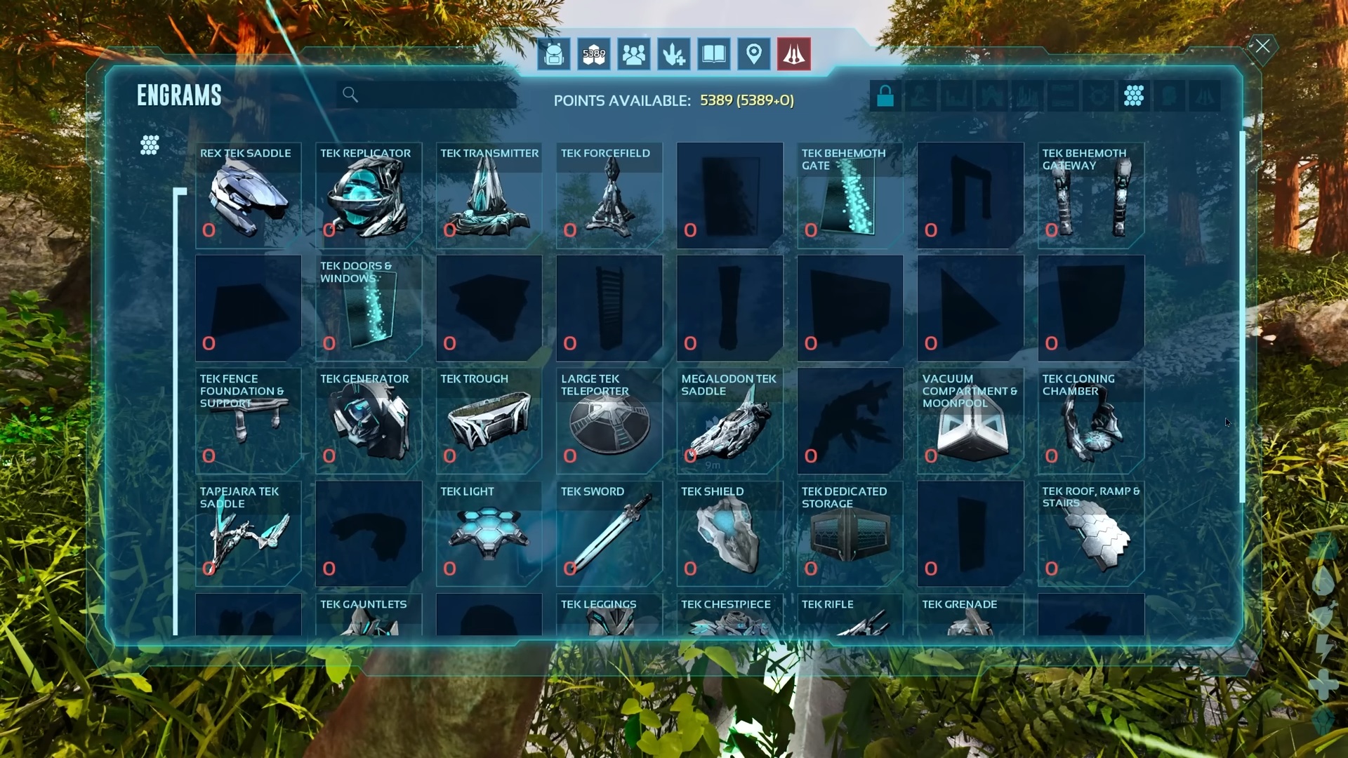 You get a lot of Tek Engrams after slaying Nunatak. (Source: Studio Wildcard | Synatac)