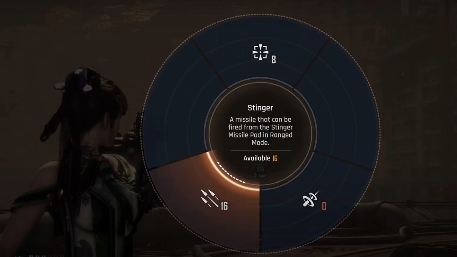 The ammo wheel