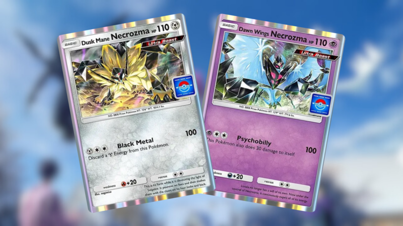 The current Necrozma cards are pretty underwhelming (Image via The Pokemon Company)