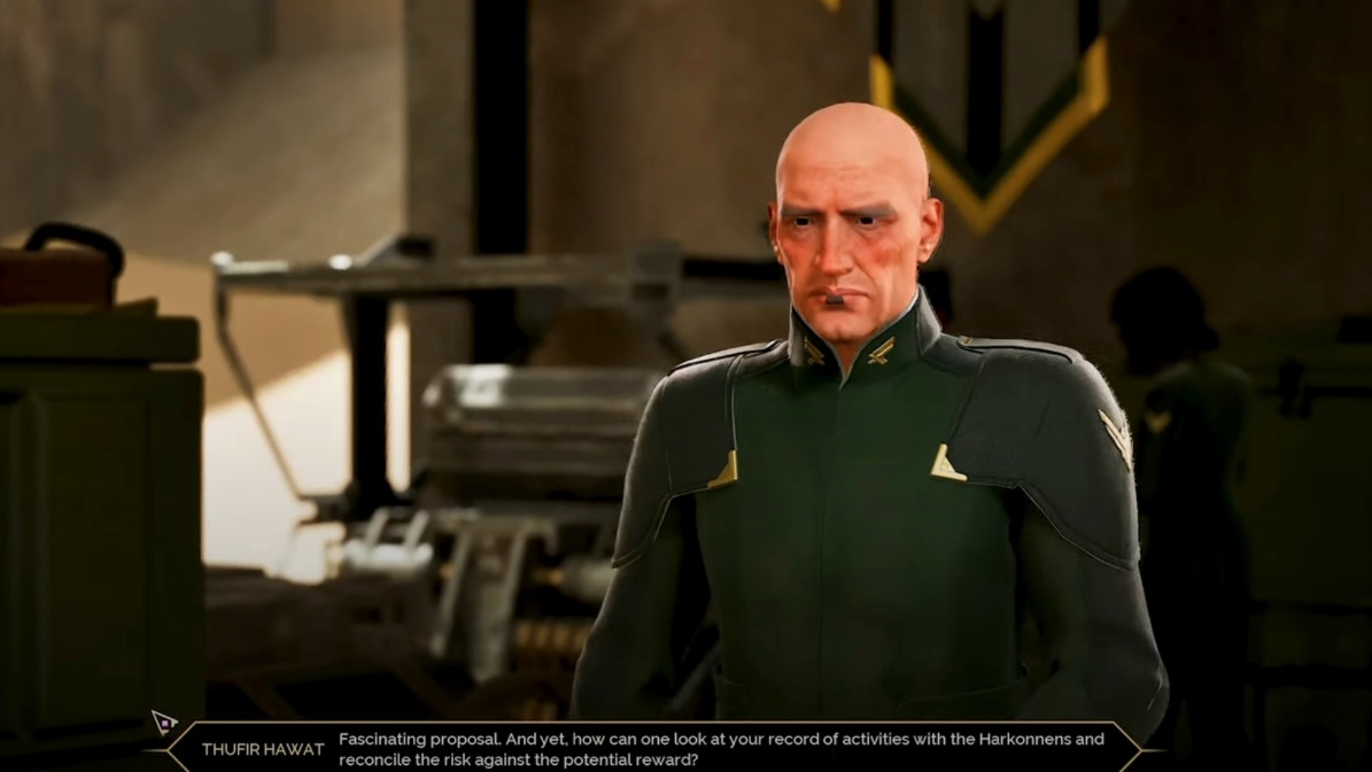Thufir Hawat is a House Atreides representative