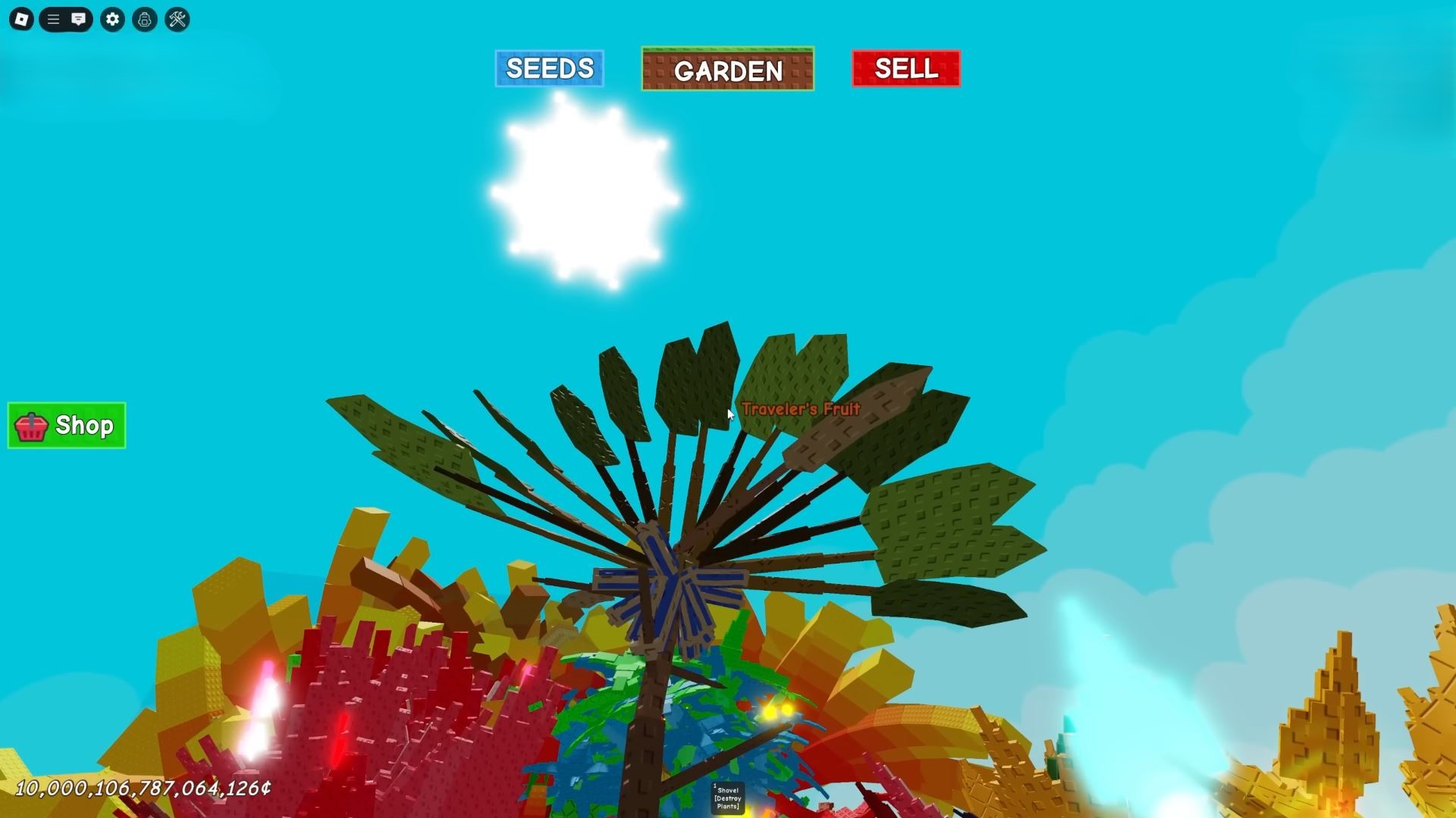 Traveler's Fruit fully grown (Image via Roblox)