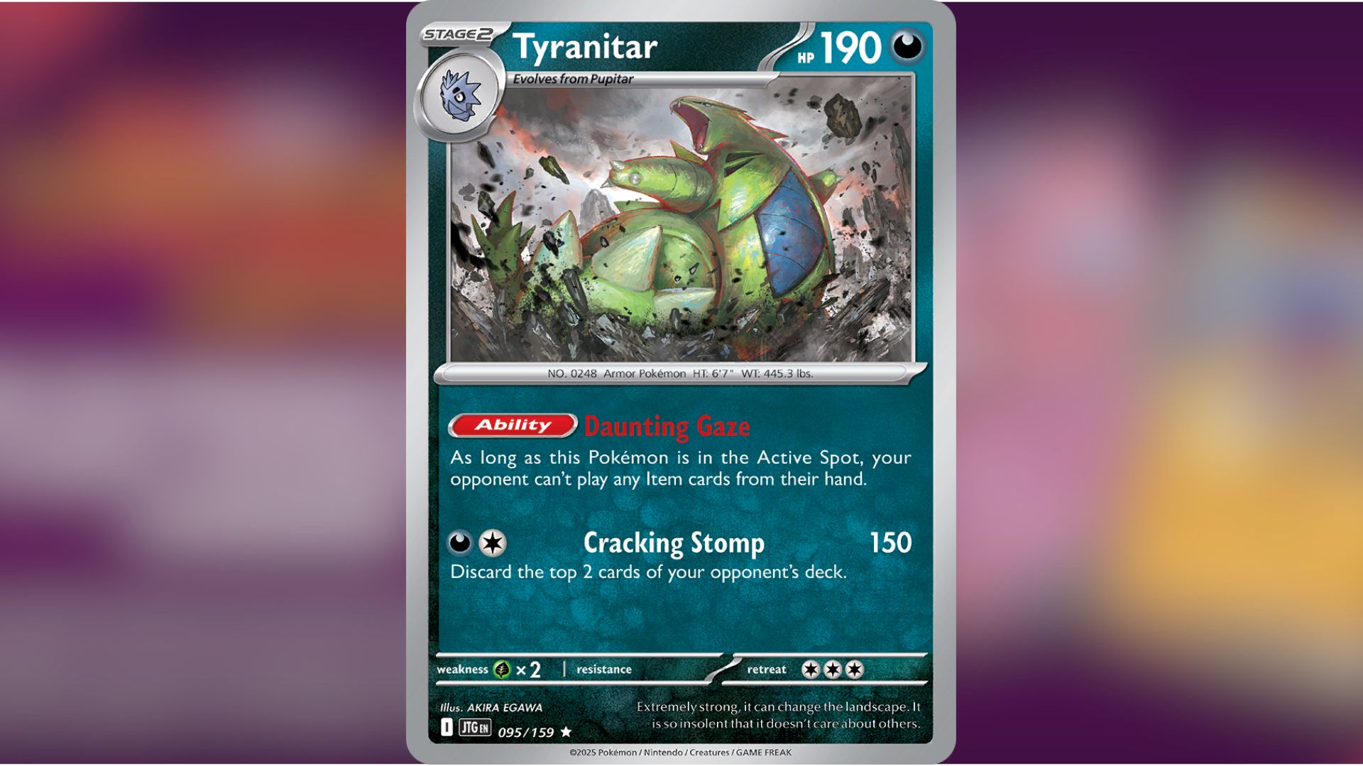 Tyranitar (Image via TPC)