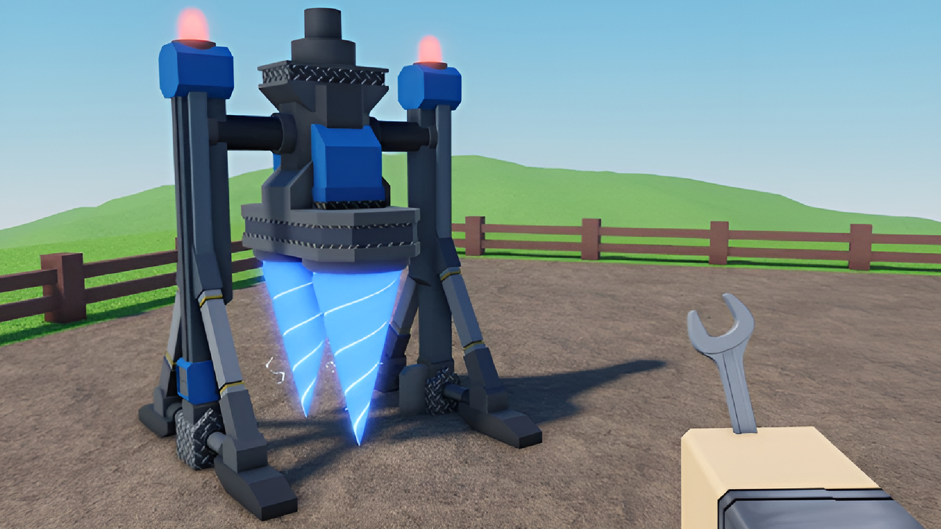 Untitled Drill Game Trello and Discord Links (Image via Roblox Corporation)