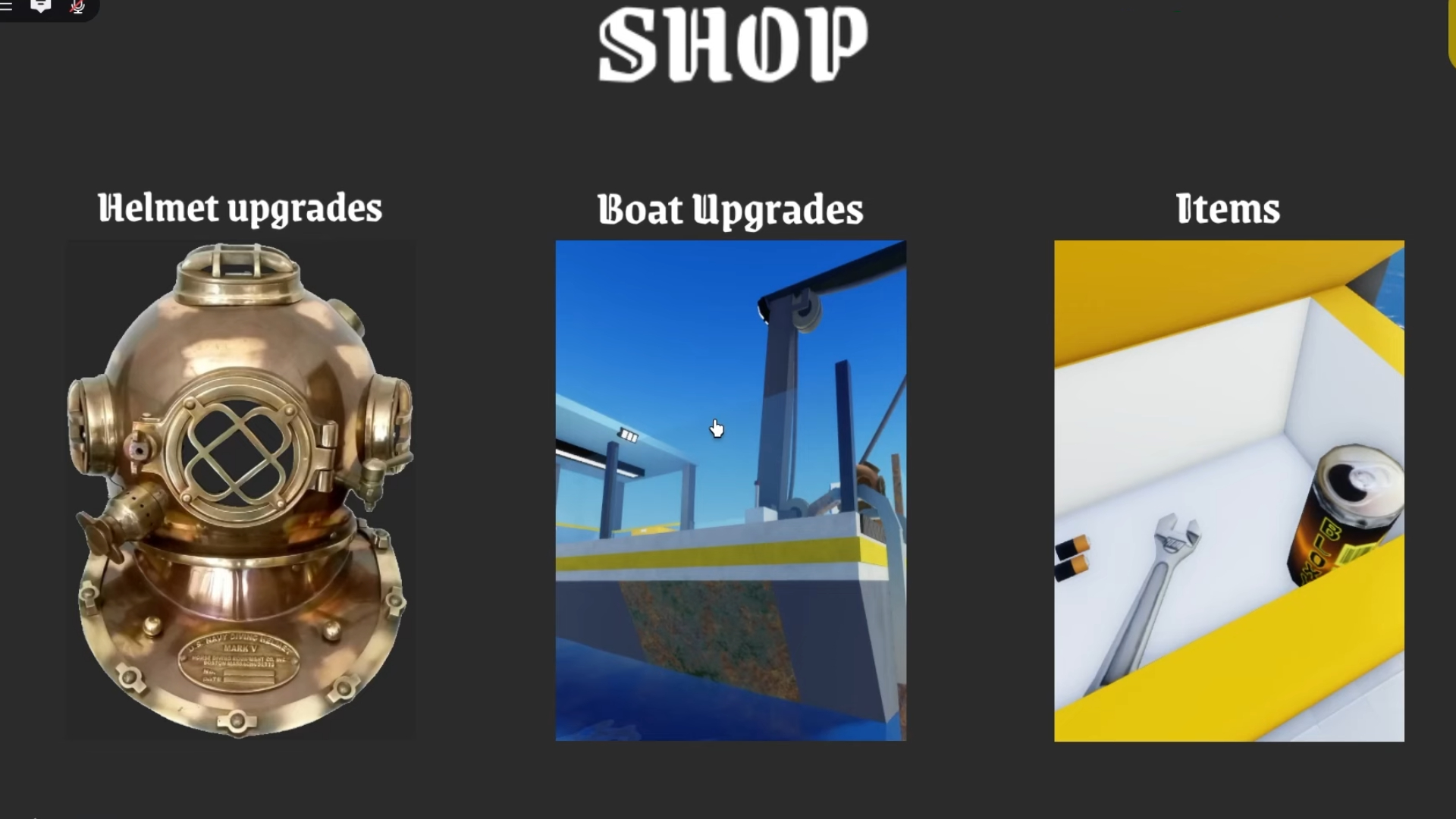 Upgrade your Boat at the Shop (Image via Roblox Corporation)