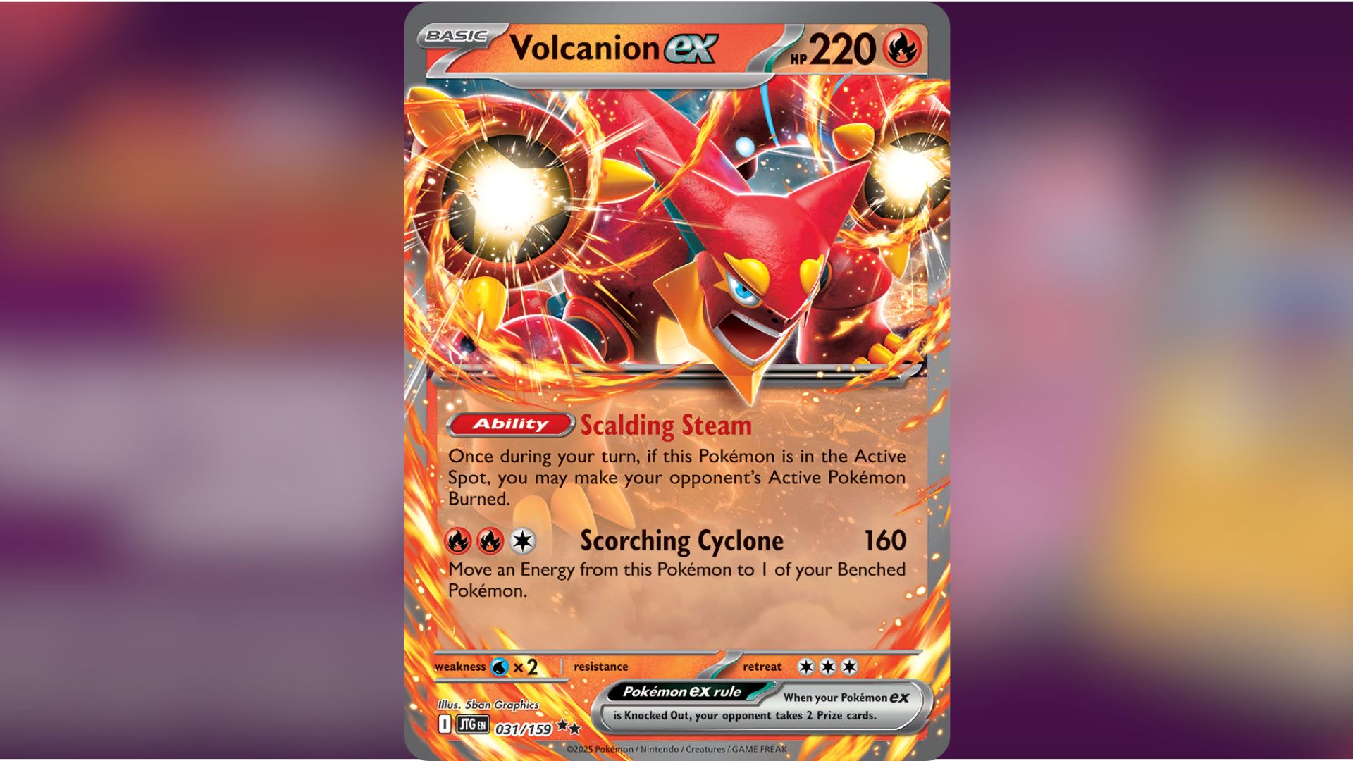 Volcanion ex (Image via TPC)
