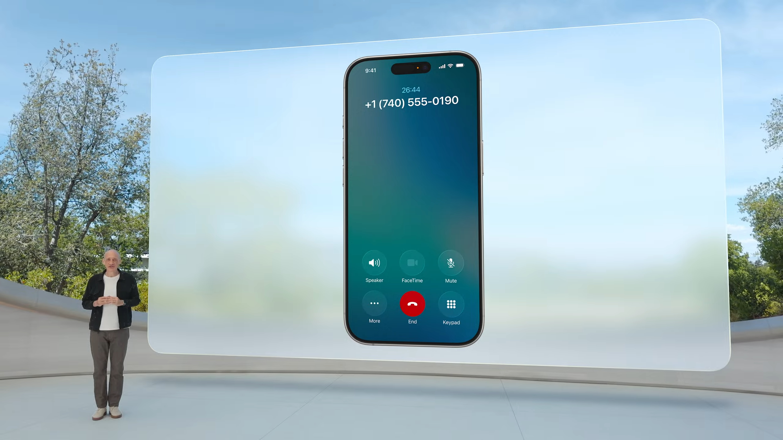 Picture describes the New Phone App