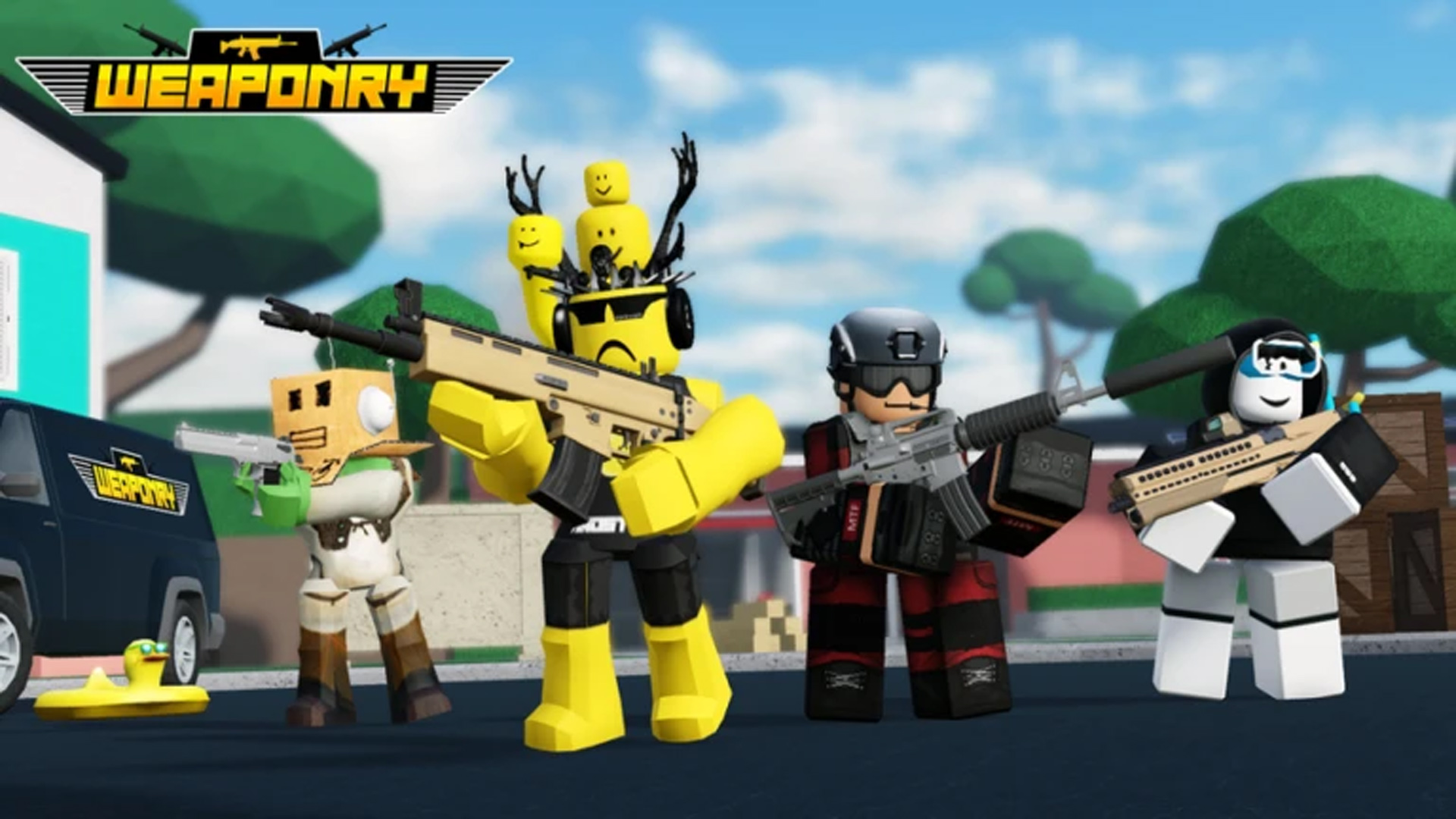 Weaponry (Image via Roblox Corporation)