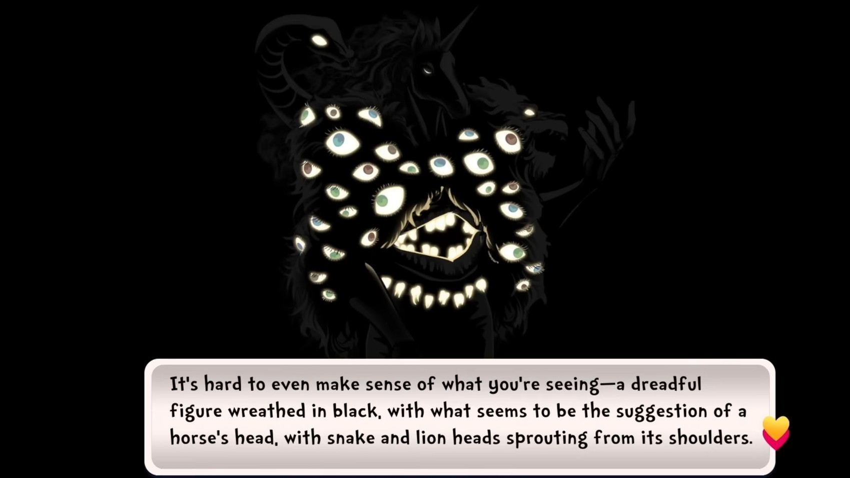 Act scared with Nightmare to improve your relationship with her (Image via Team 17)