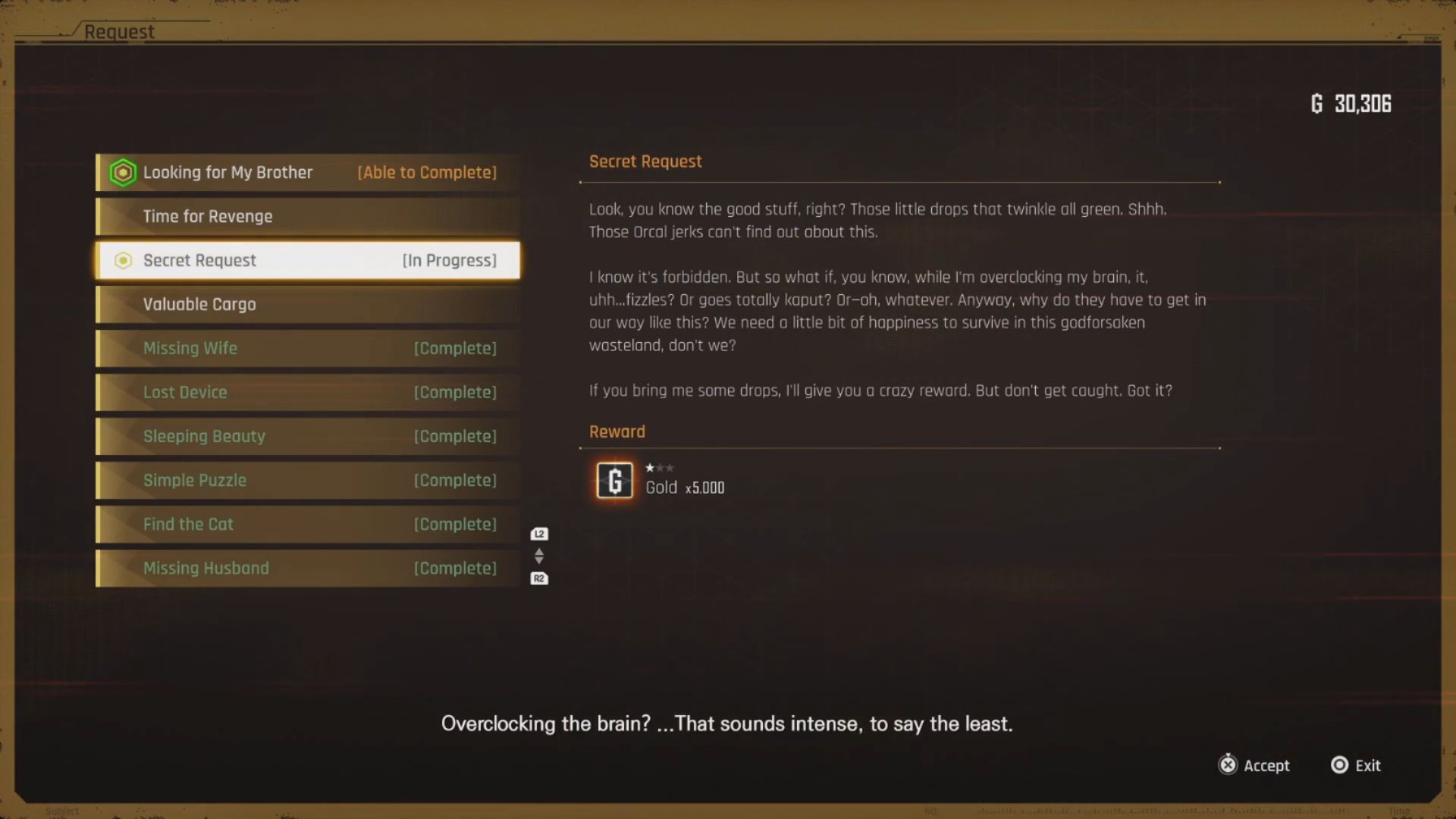 Why Can’t You Accept The Secret Request in Stellar Blade