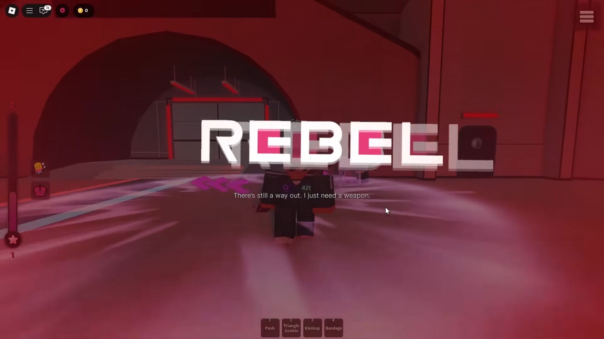 You can Rebel as one of the endings (Image via Roblox Corporation)
