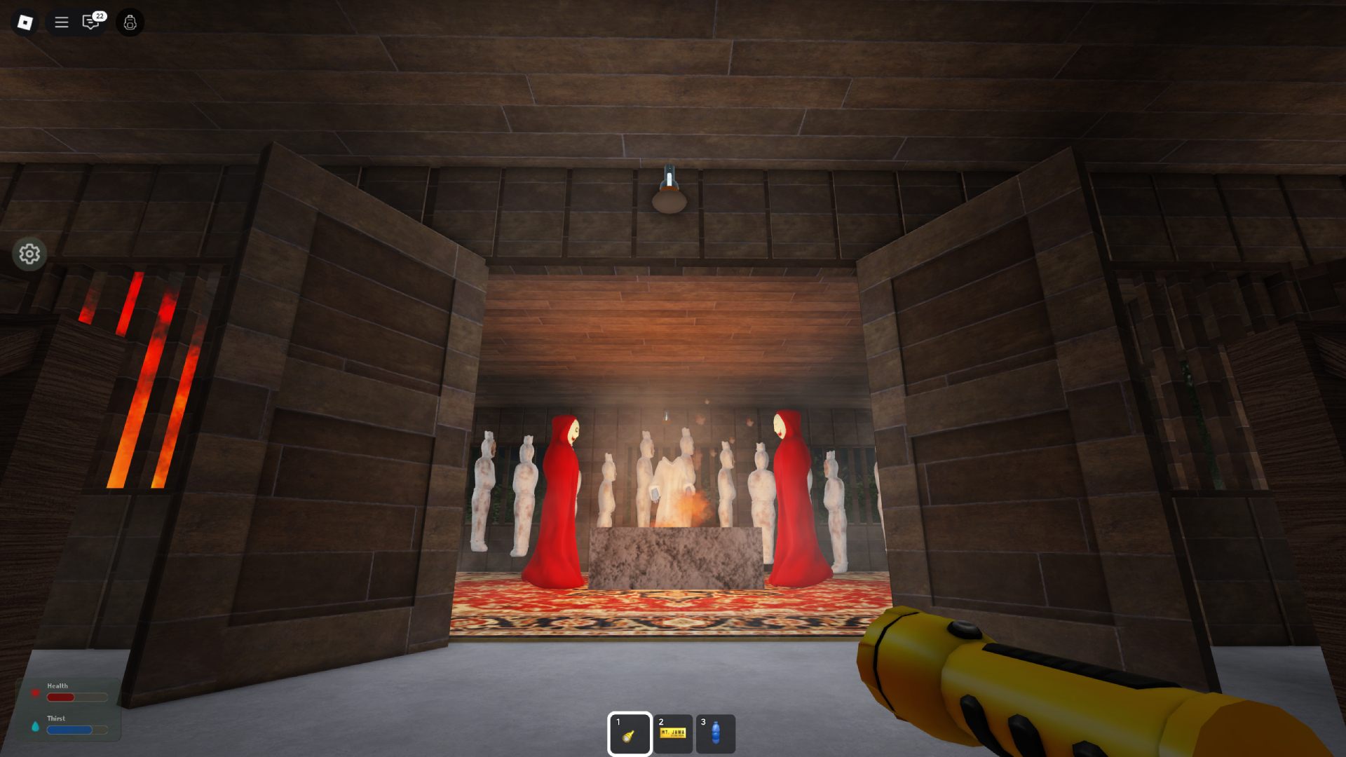 You can get teleported (Image via Roblox Corporation)
