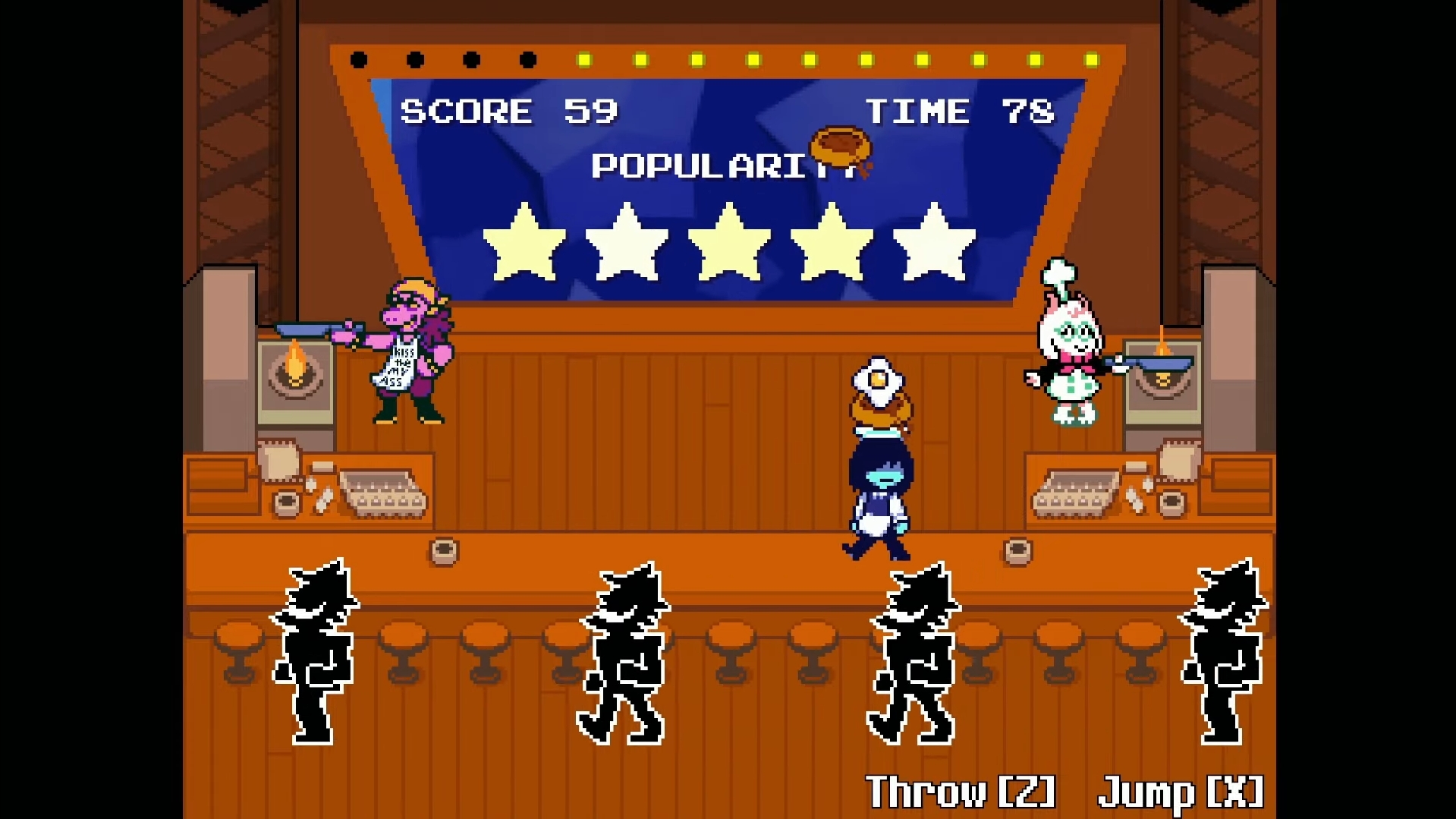 Intentionally perform poorly in all of Tenna's board minigames (Image via Tobyfox)