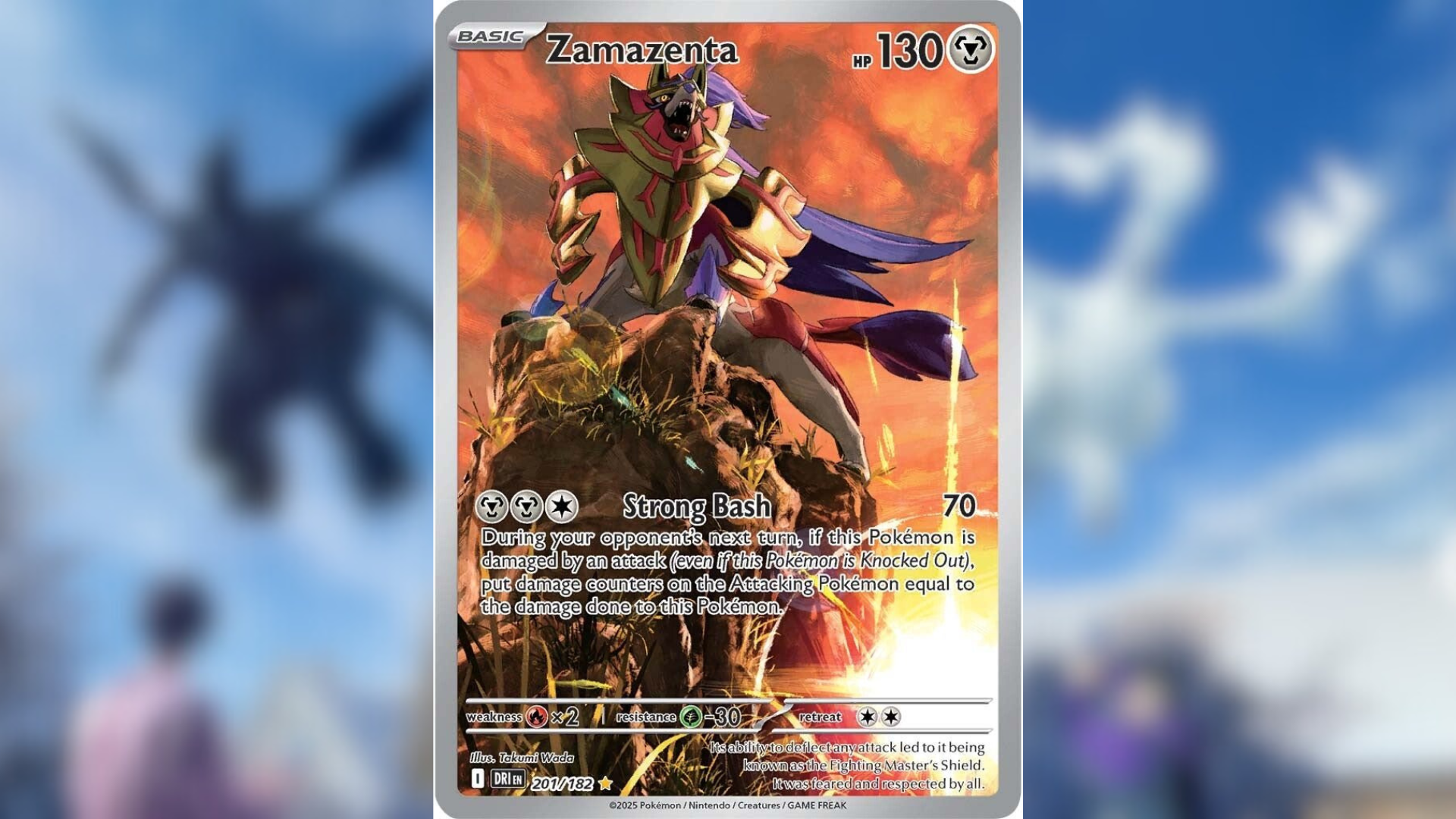 Zamazenta in all its glory (Image via The Pokemon Company)
