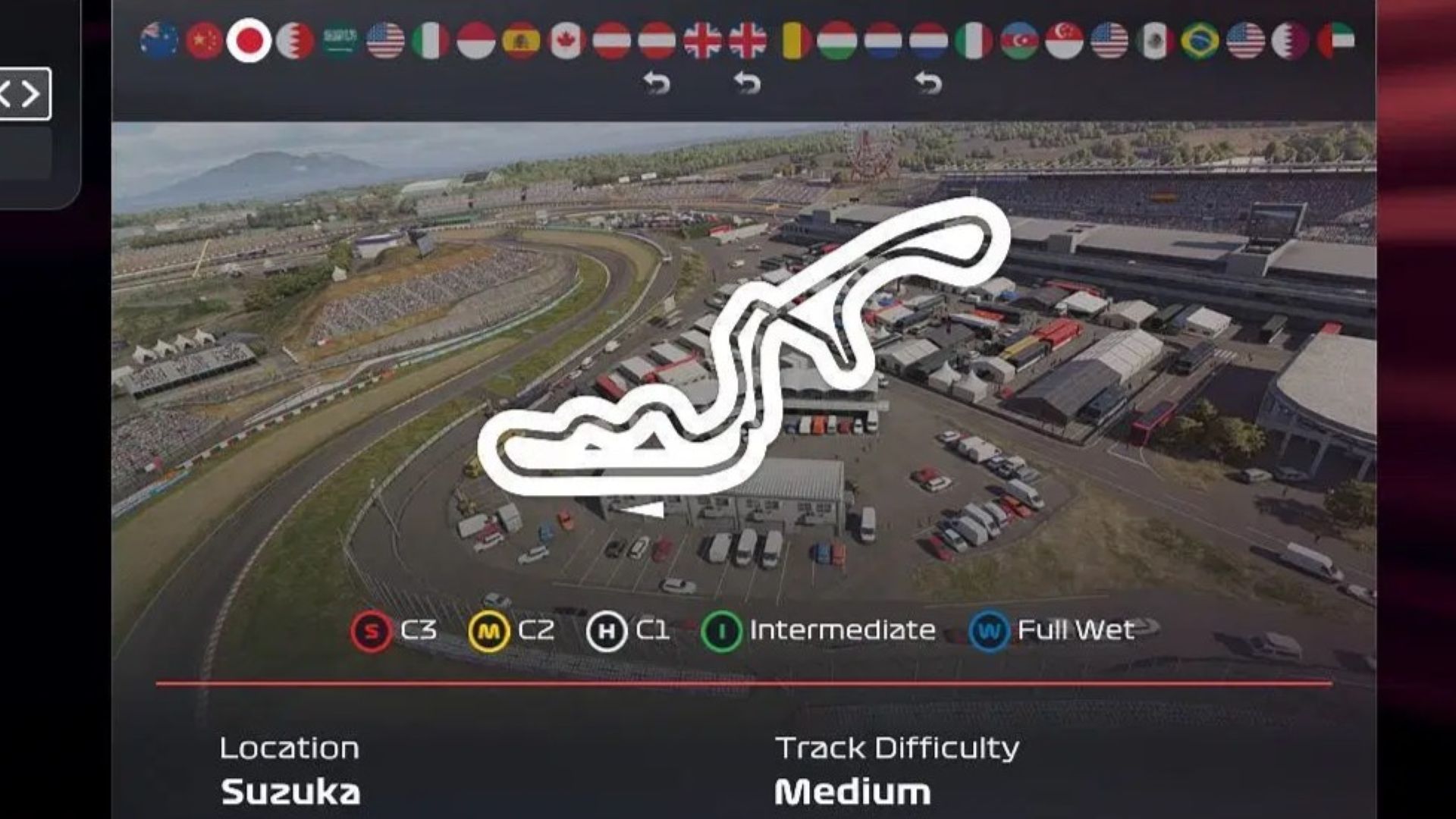 Suzuka circuit F1 25
