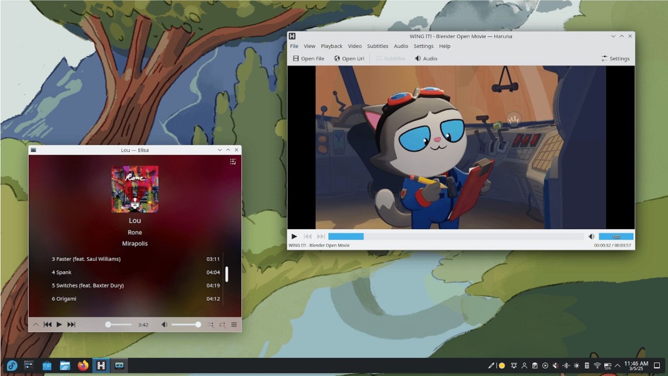 Picture of Fedora Linux KDE Edition