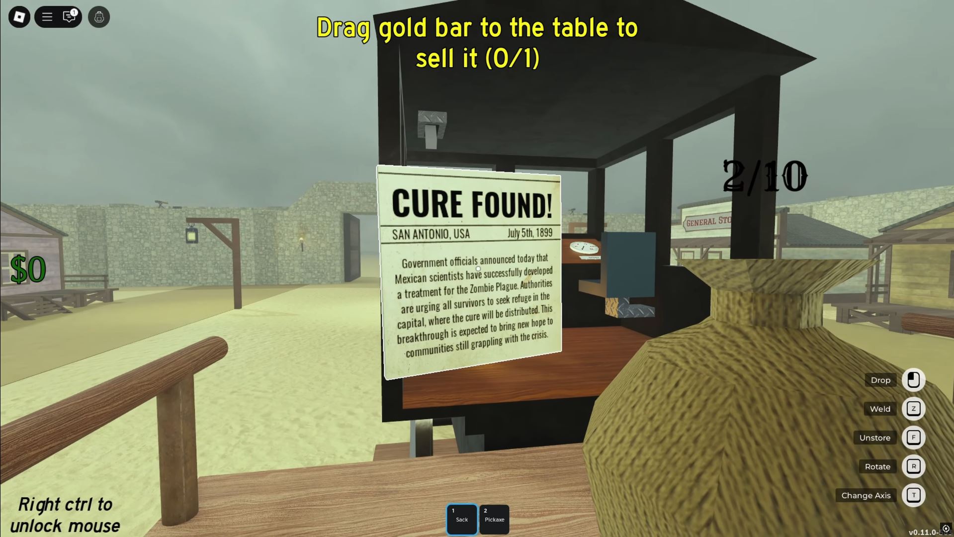 Barricade train with newspaper (Image via Roblox Corporation)