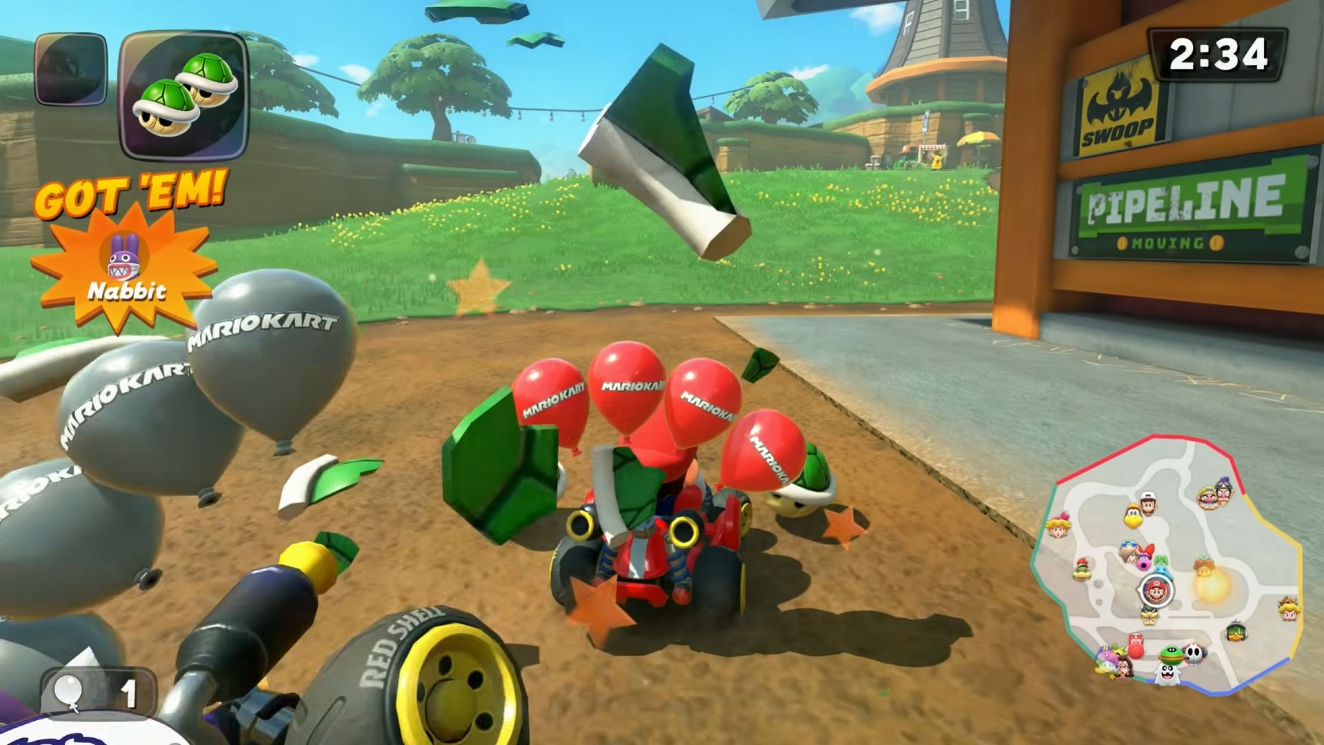 Battle Mode in-game
