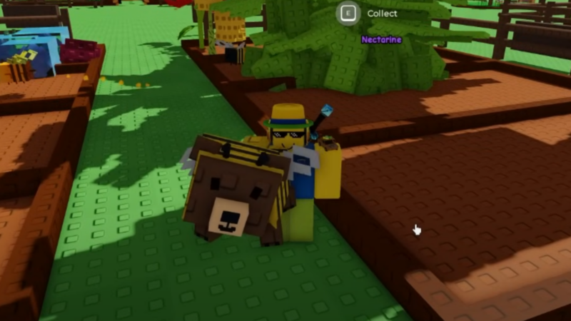 What Does the Bear Bee Pet Do In Grow a Garden?