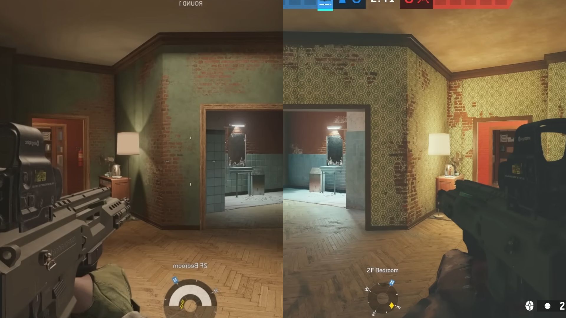 The Old vs New Graphic Changes. (Source: Ubisoft | Coconut Brah/YouTube)