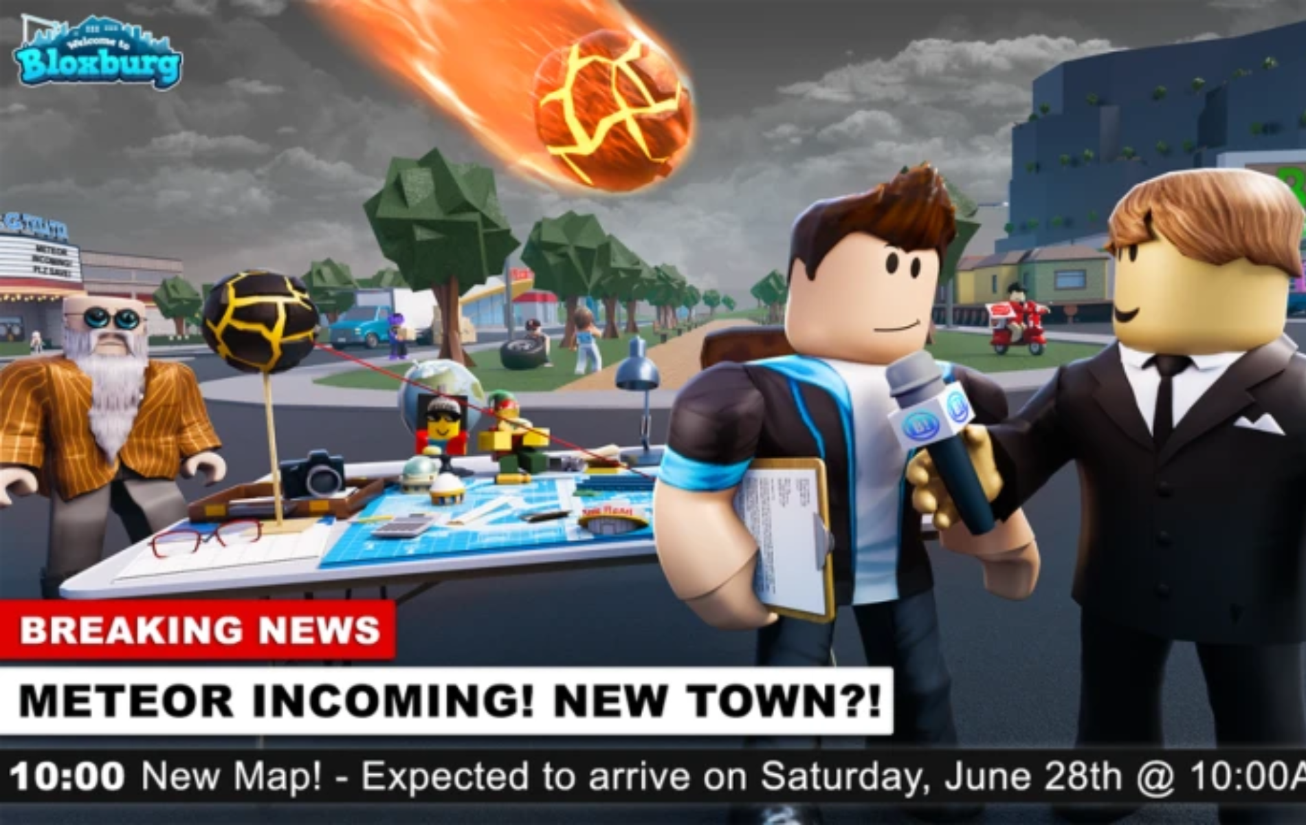 The new Welcome to Bloxburg Map will be introduced (Image via Bloxburg Development | Roblox)