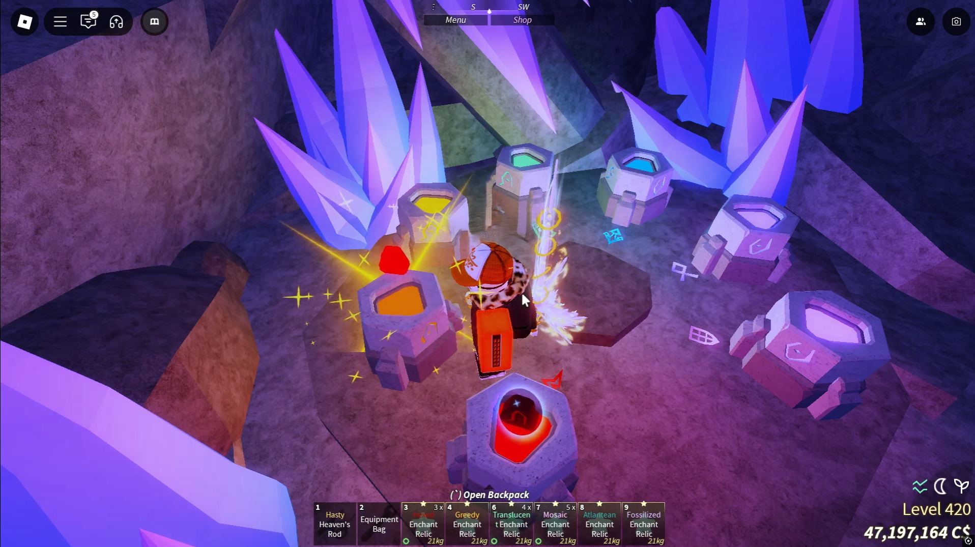 crystalized relic (Image via Roblox)